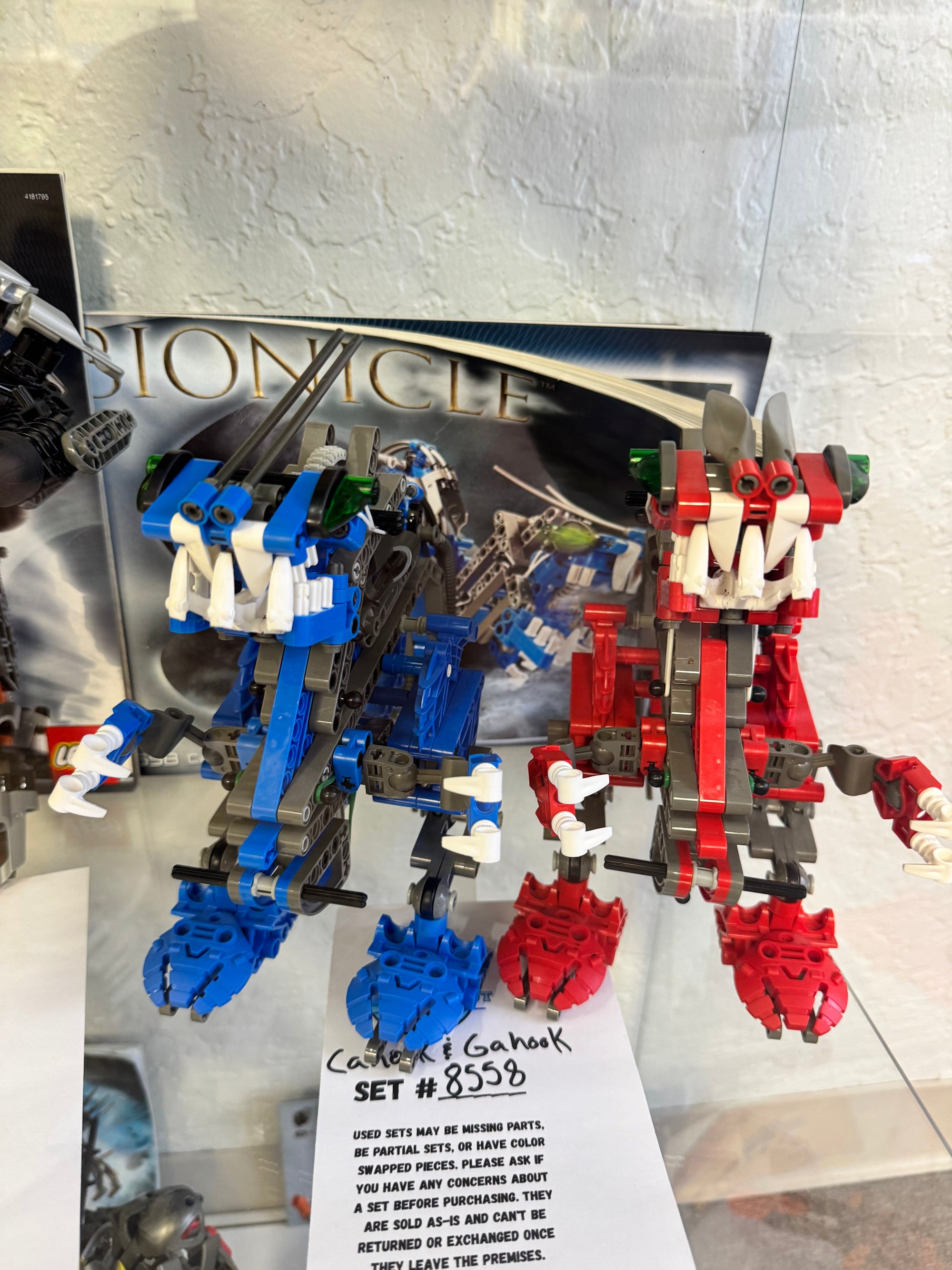 8558 Bionicle Cahook and Gahook