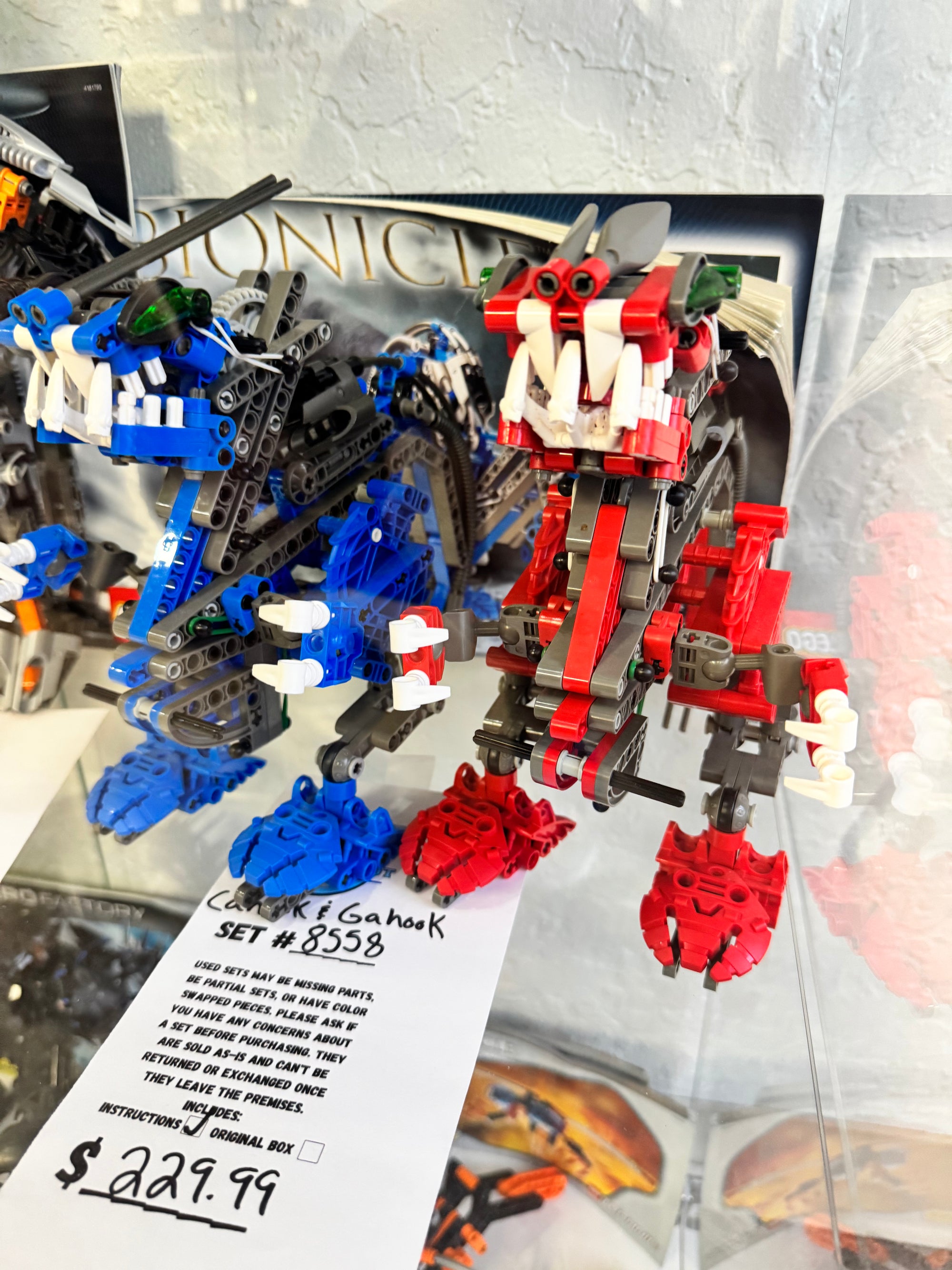 8558 Bionicle Cahook and Gahook