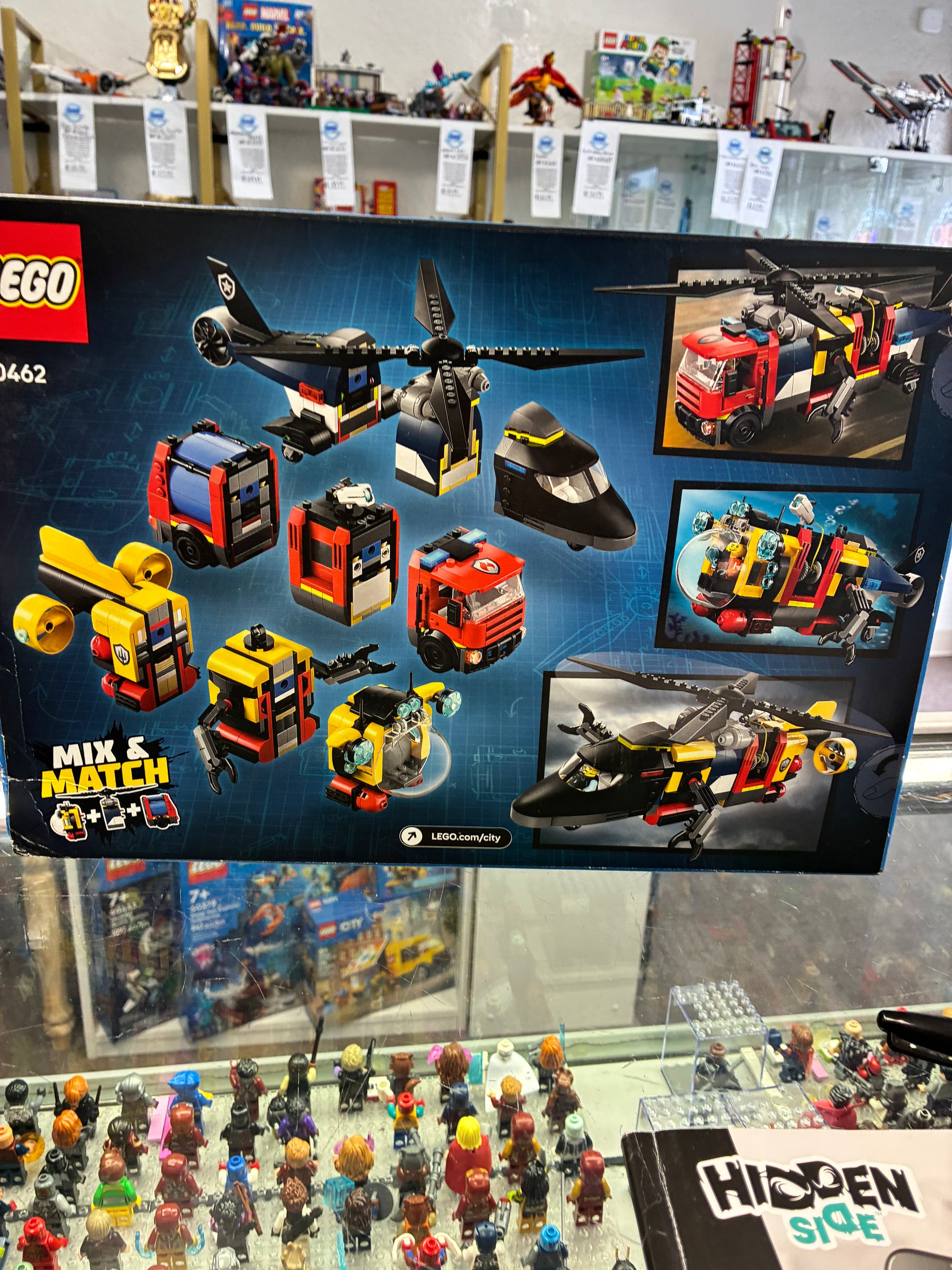 60462 Helicopter, Fire Truck & Submarine - Sealed
