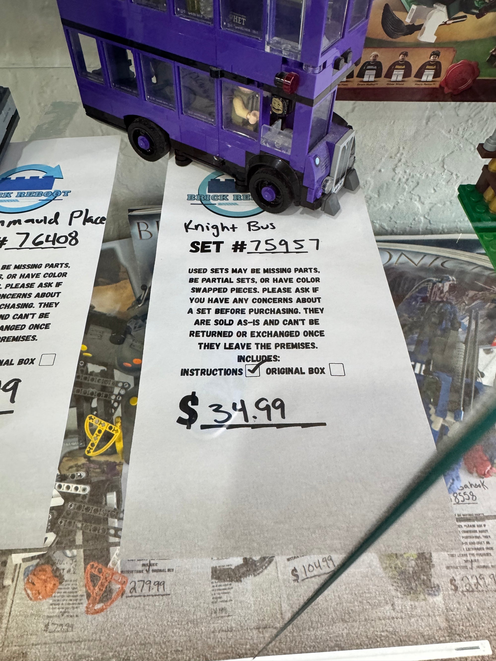 75957 Knight Bus Harry Potter