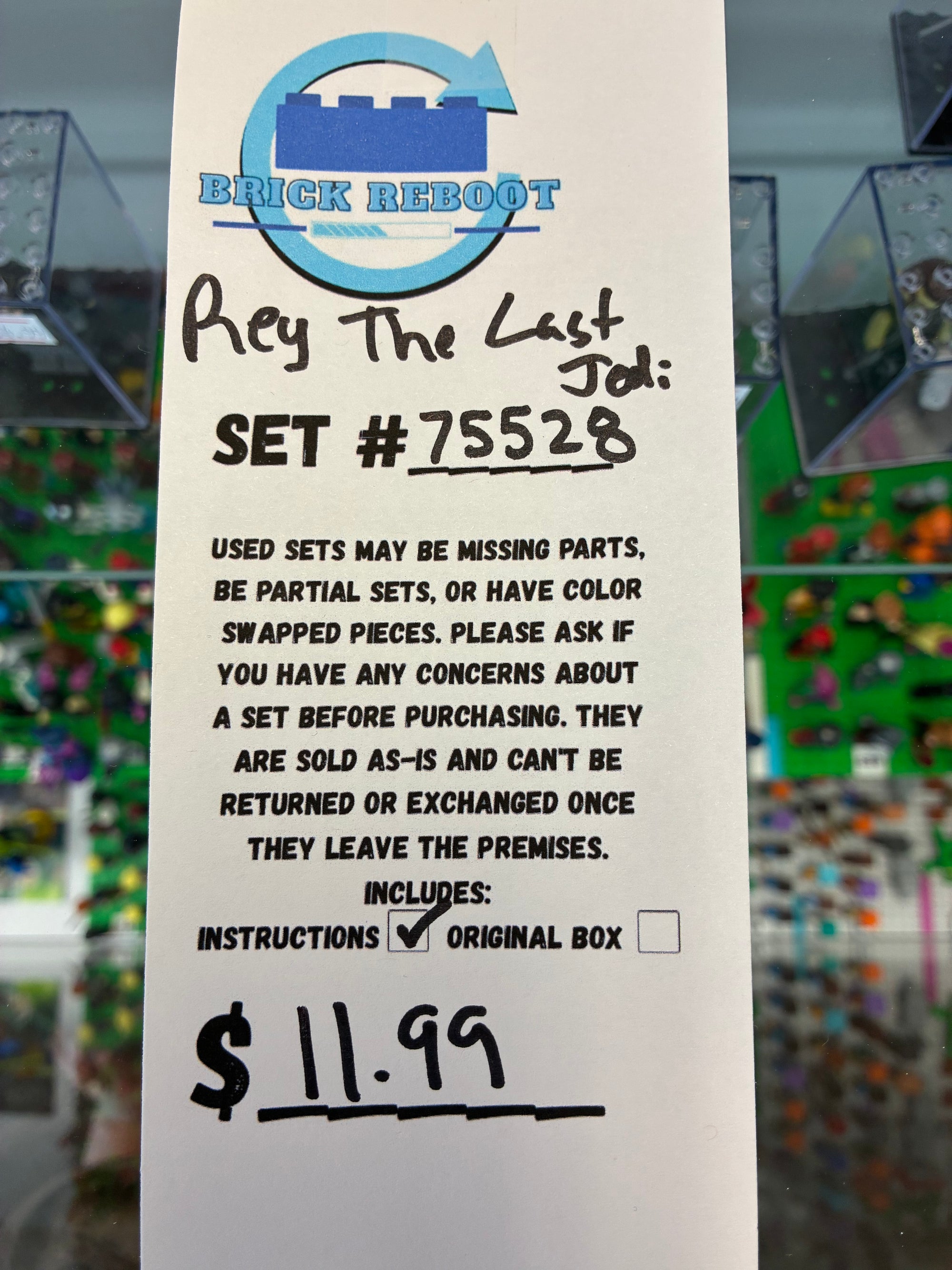 75528 Rey The Last Jedi - Used