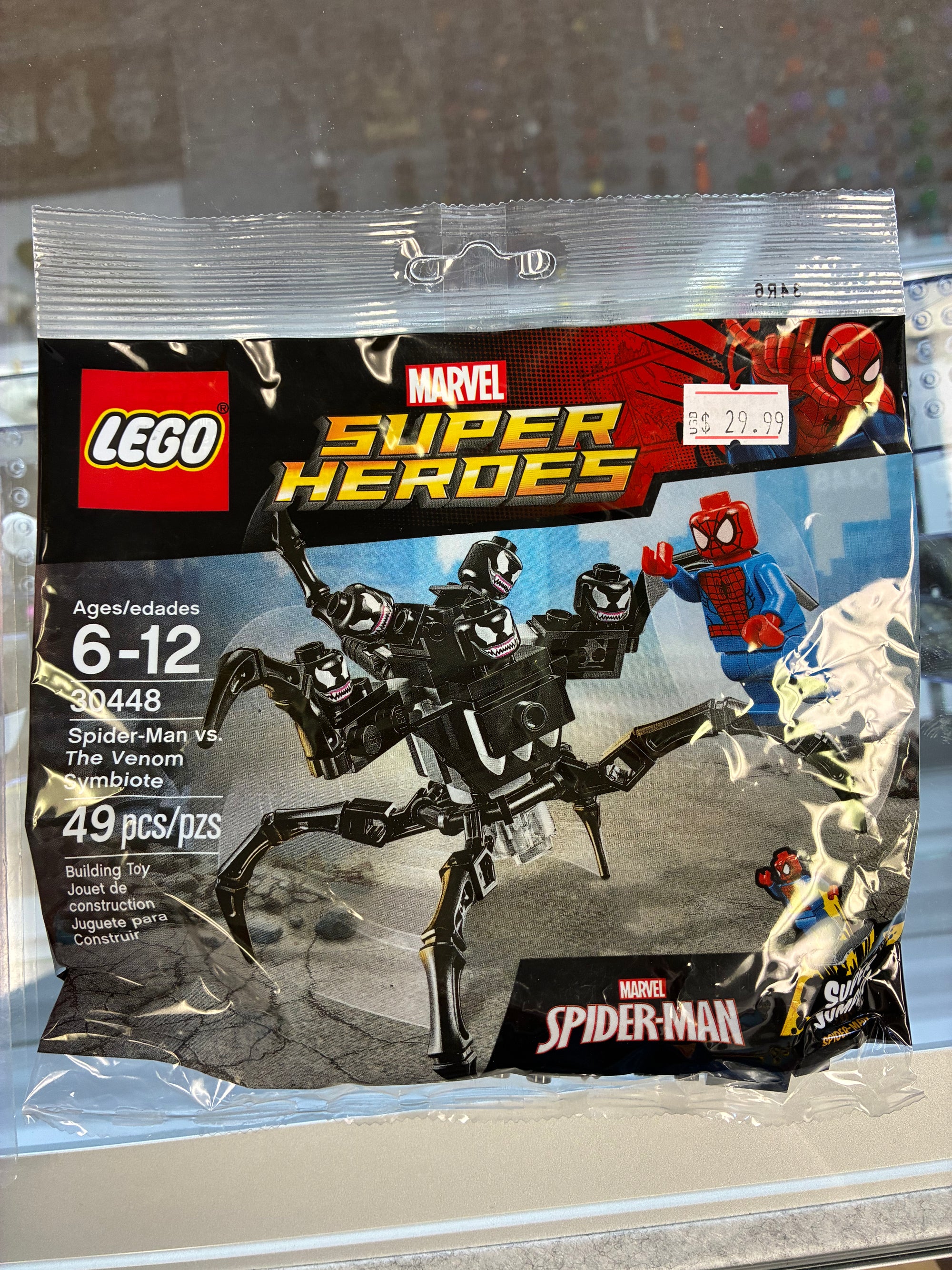 30448 Spider-Man vs. The Venom Symbiote Poly Bag - Sealed