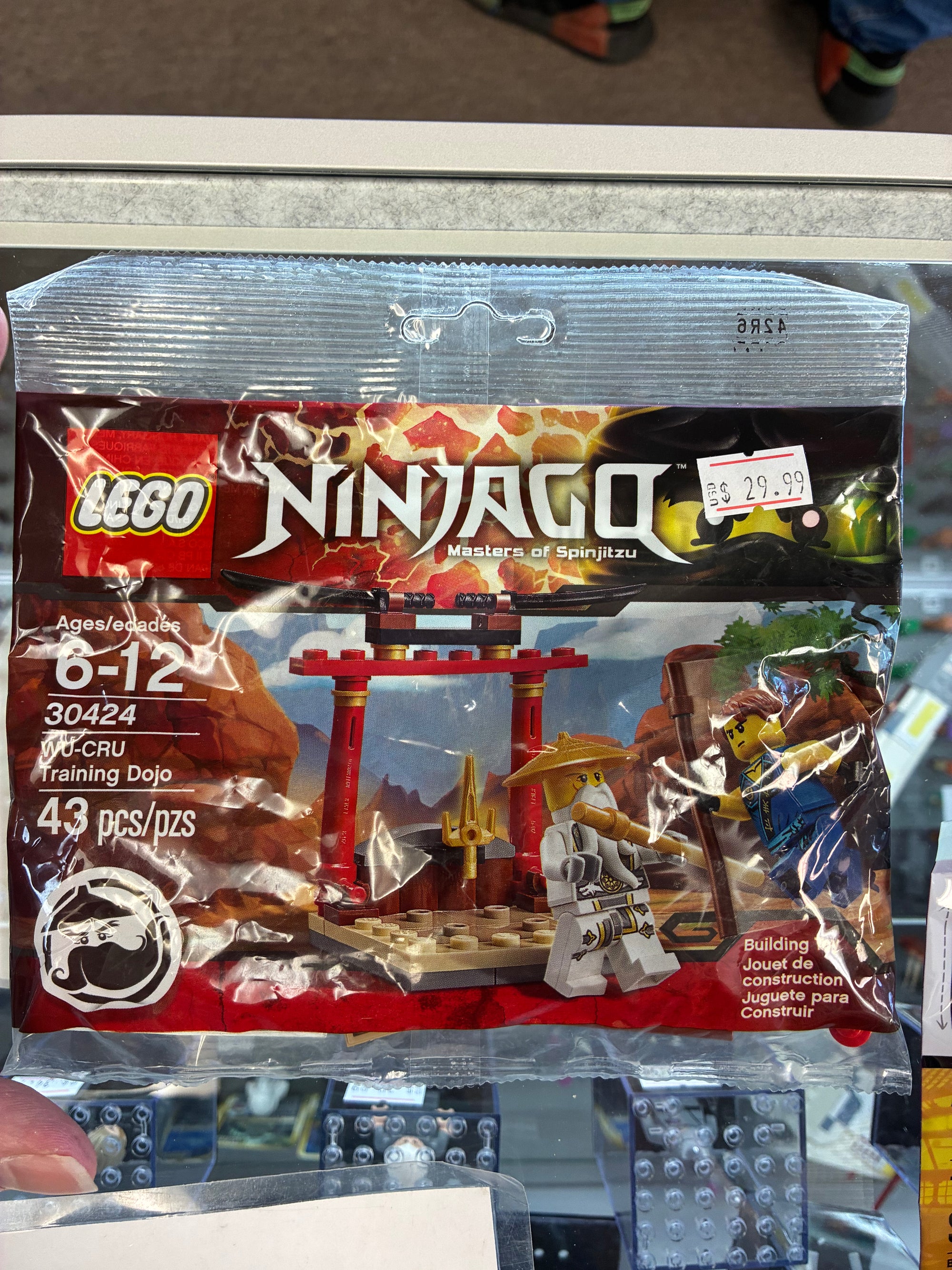 30424 WU-CRU Training Dojo Poly Bag - Sealed