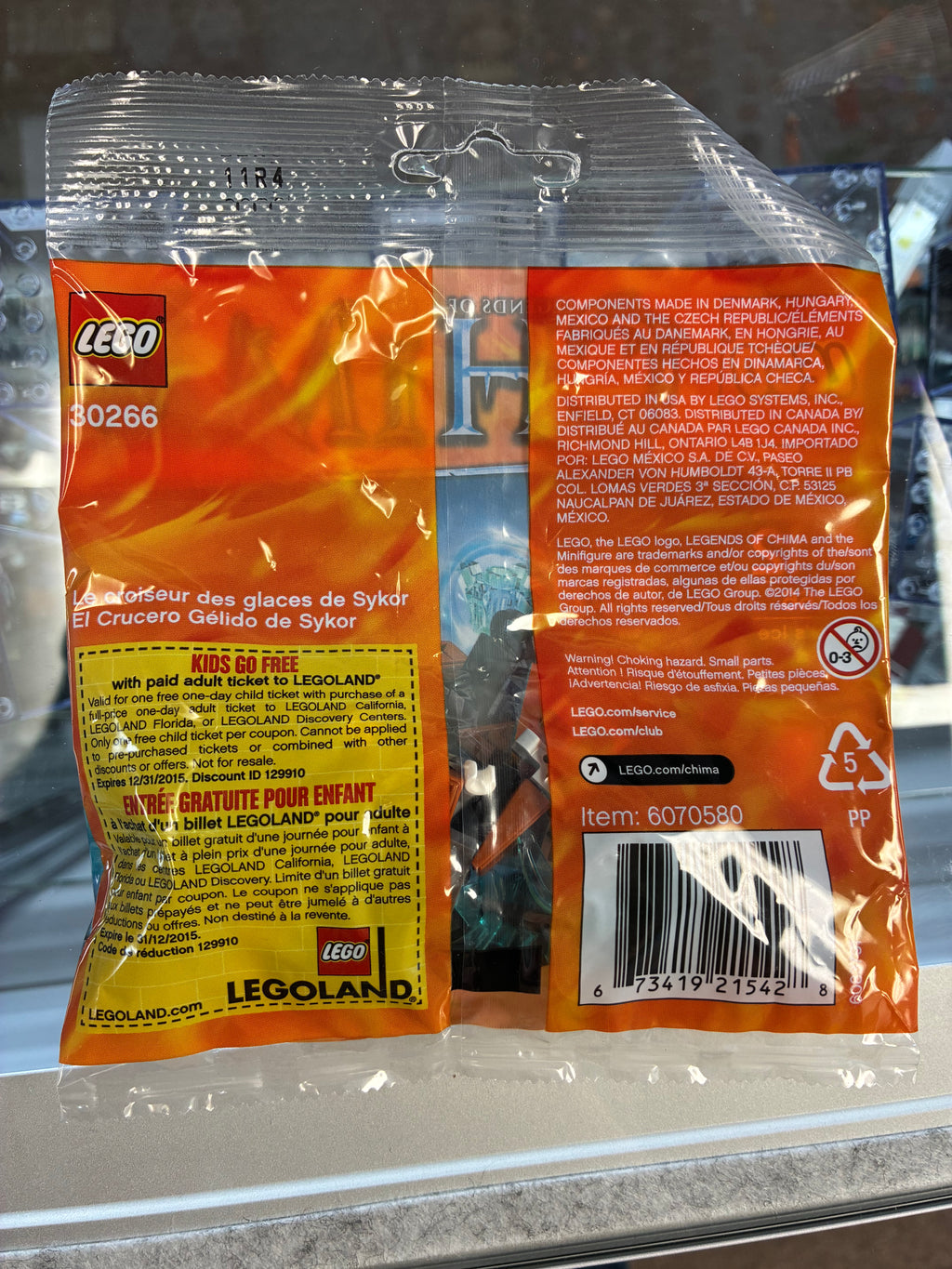 30266 Lego Skyor’s Ice Cruiser Poly Bag -Sealed