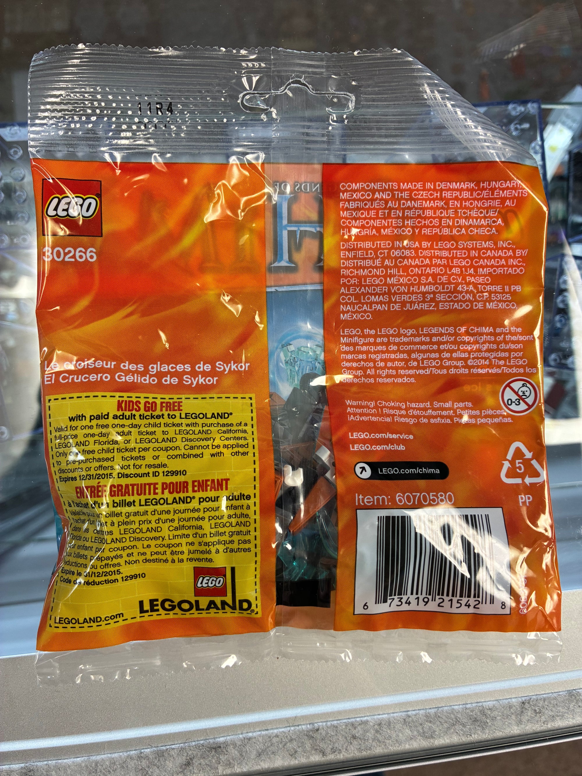 30266 Lego Skyor’s Ice Cruiser Poly Bag -Sealed