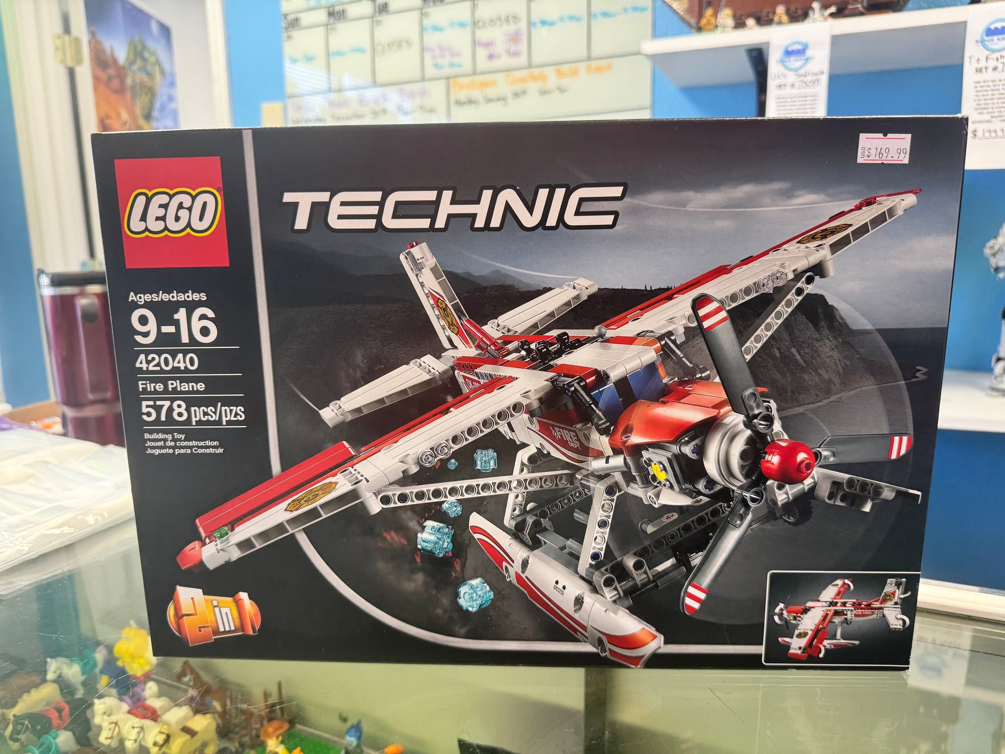 42040 Technic Fire Plane Sealed