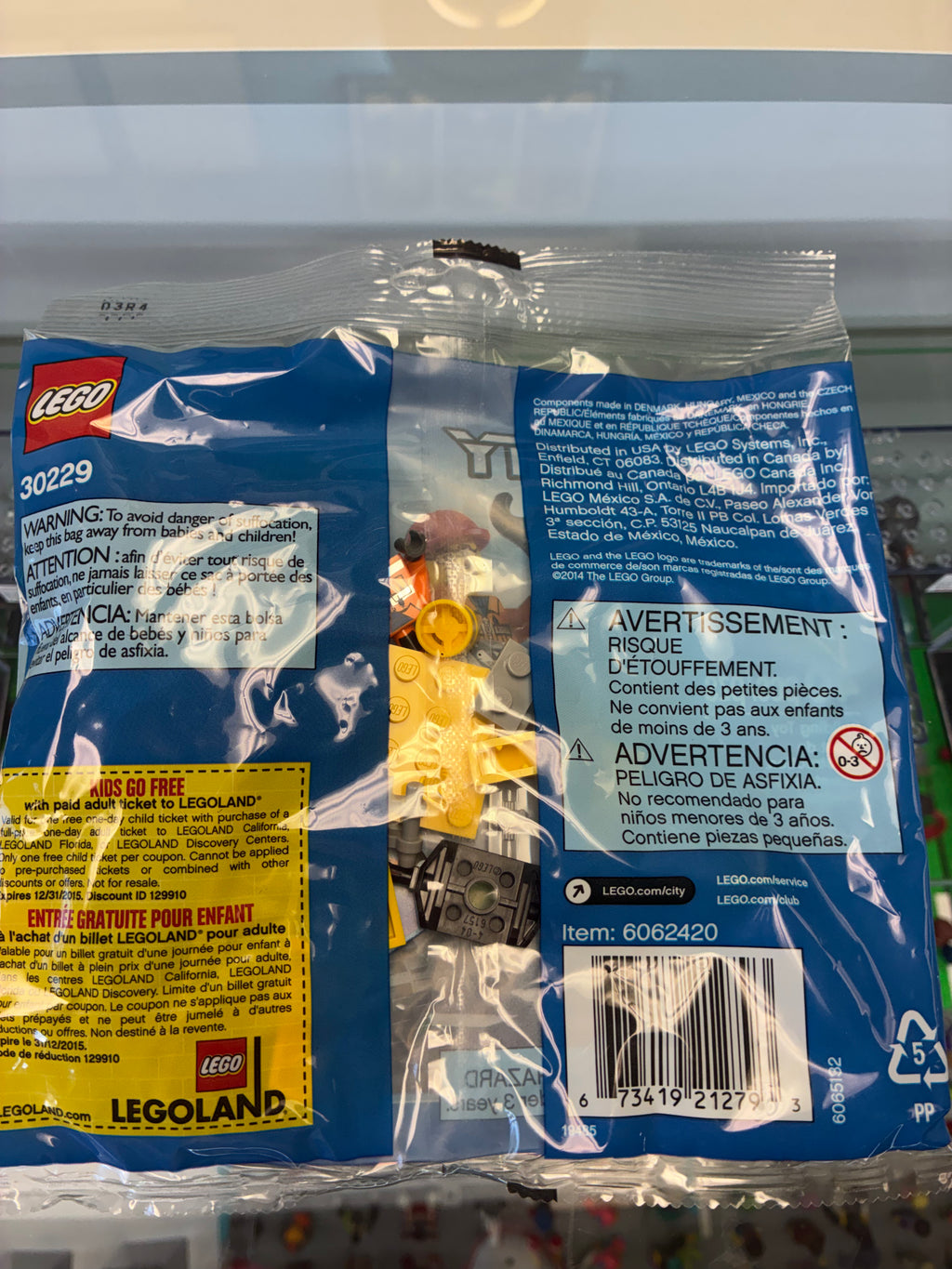 30229 City Cherry Picker Lift Set - Sealed