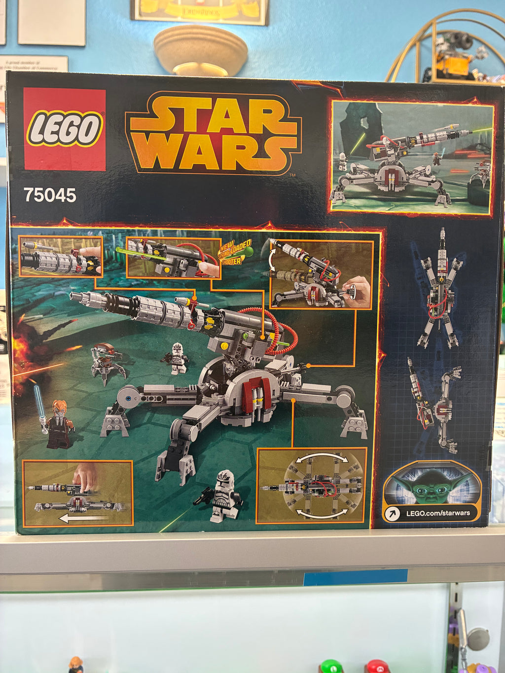 75045 Star Wars Republic Av-7 Anti-Vehicle Cannon - Sealed