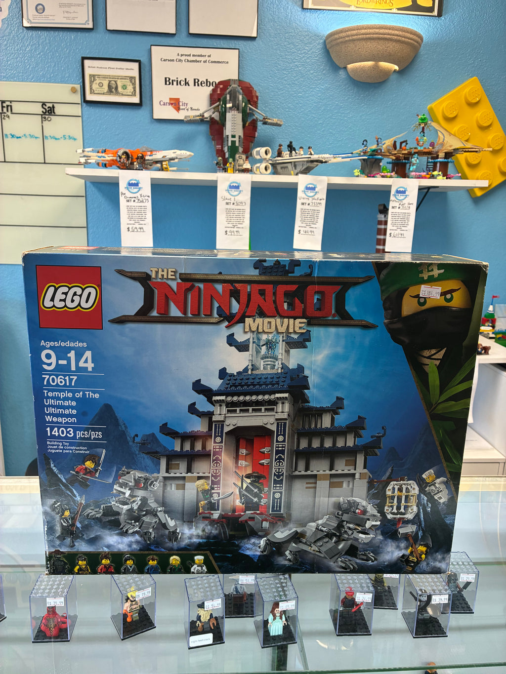 70617 The Ninjago Movie Temple of the Ultimate Ultimate Weapon - Sealed
