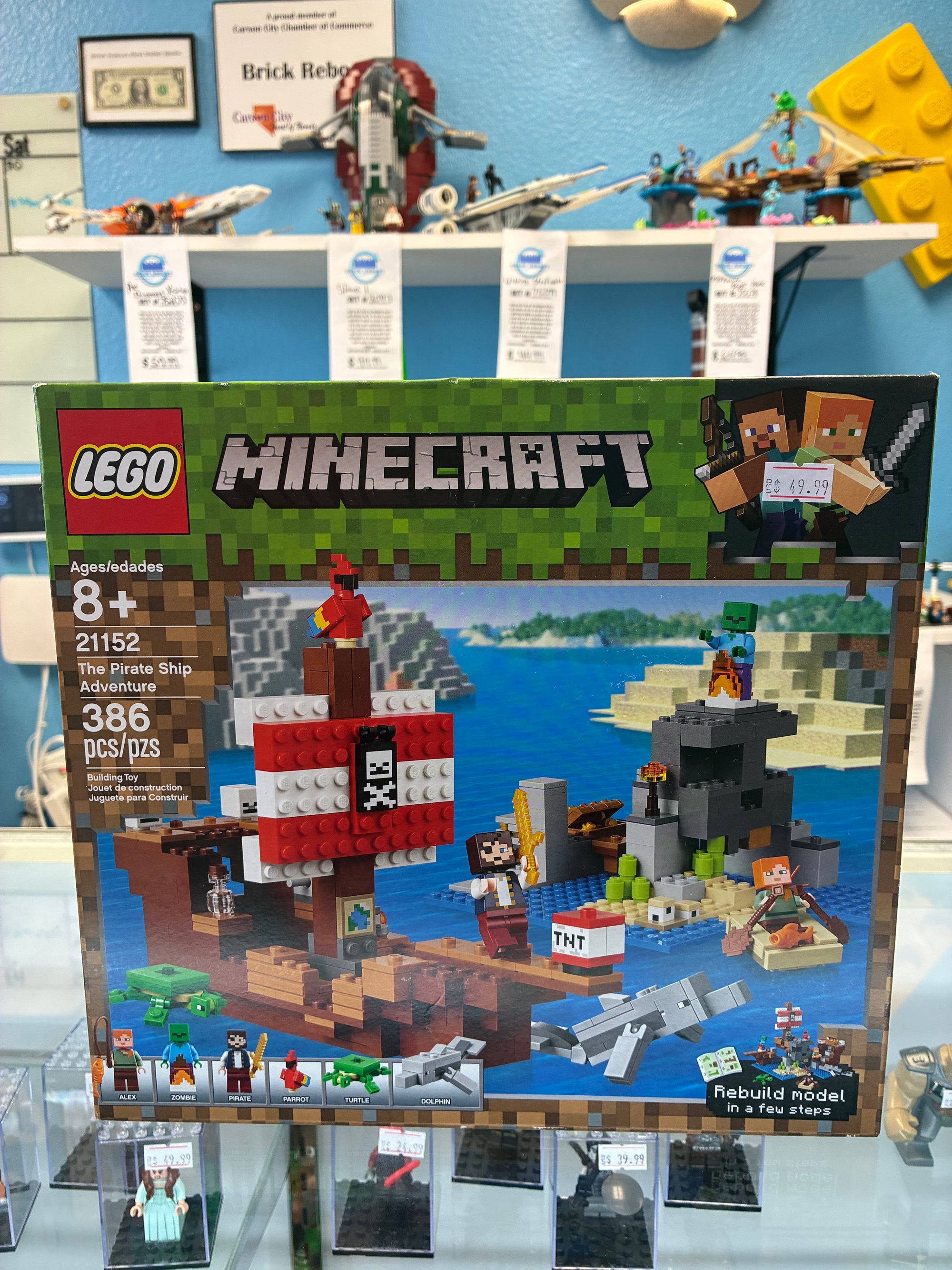 21152 Minecraft The Pirate Ship Adventure - Sealed