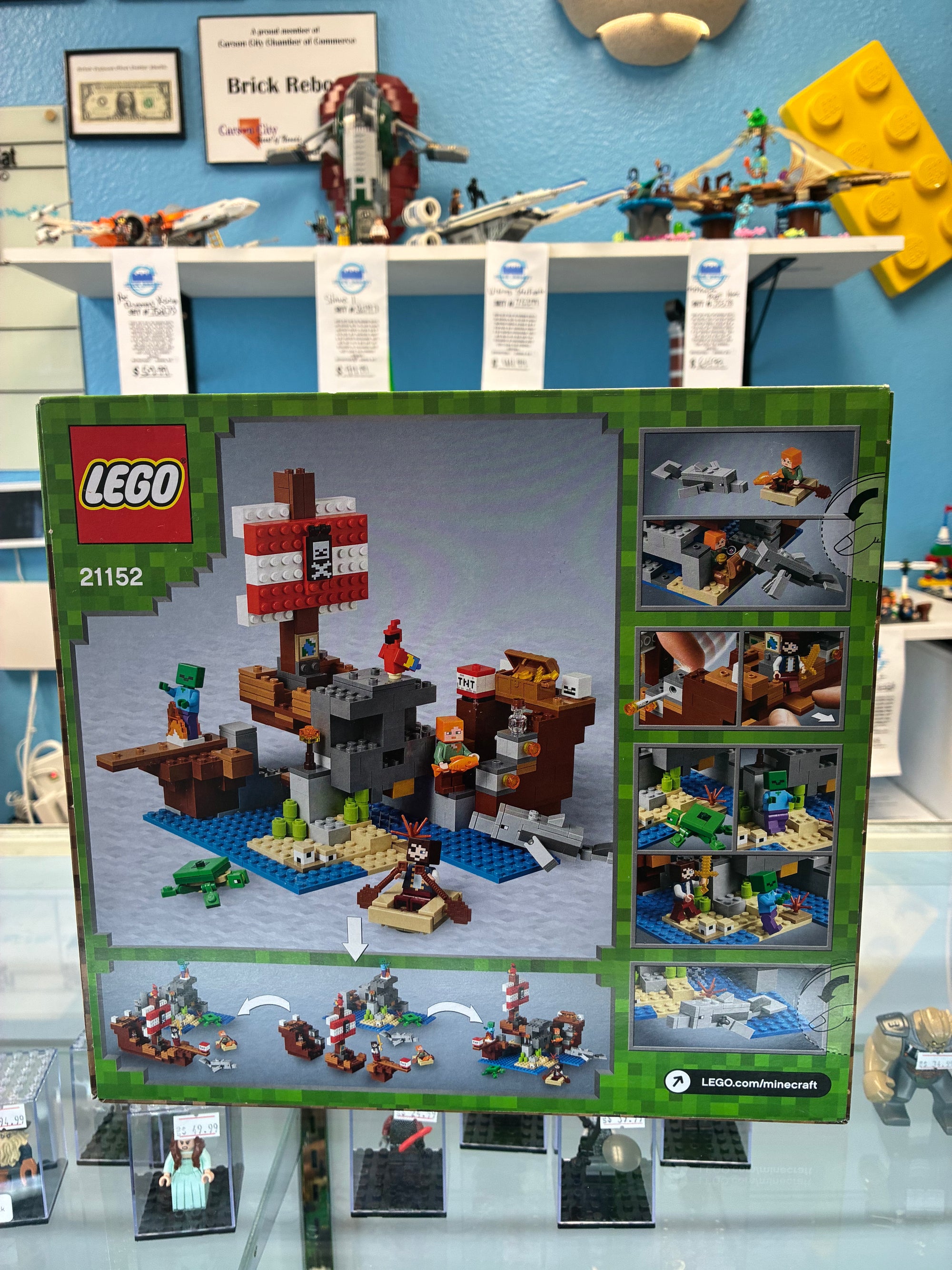 21152 Minecraft The Pirate Ship Adventure - Sealed