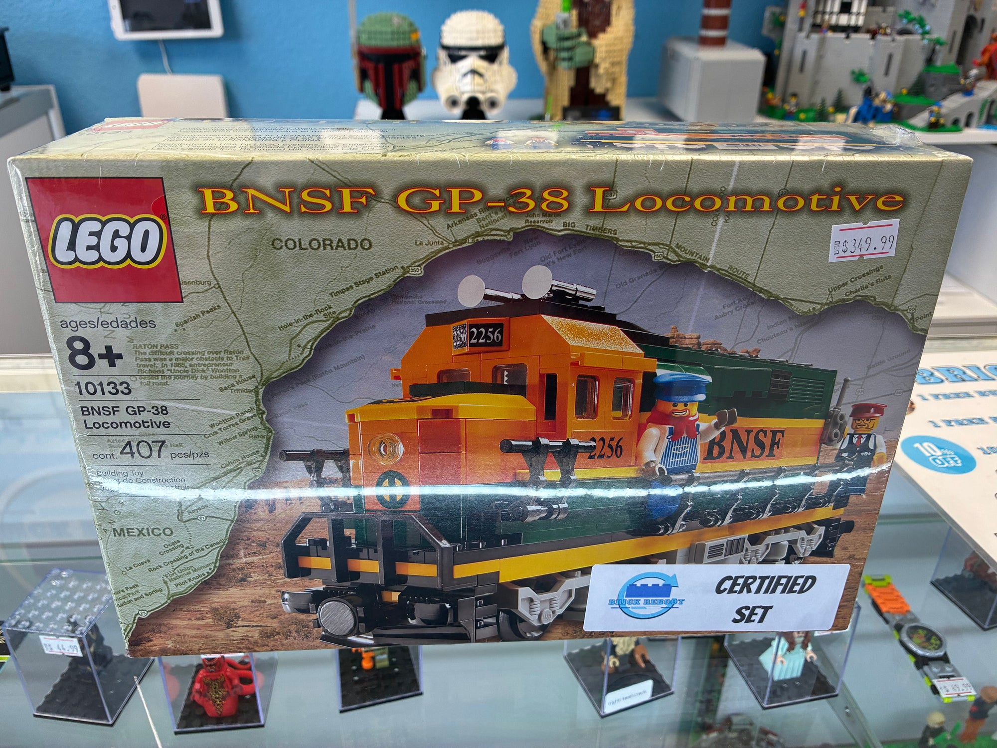 10133 BNSF GP-38 Locomotive - Certified