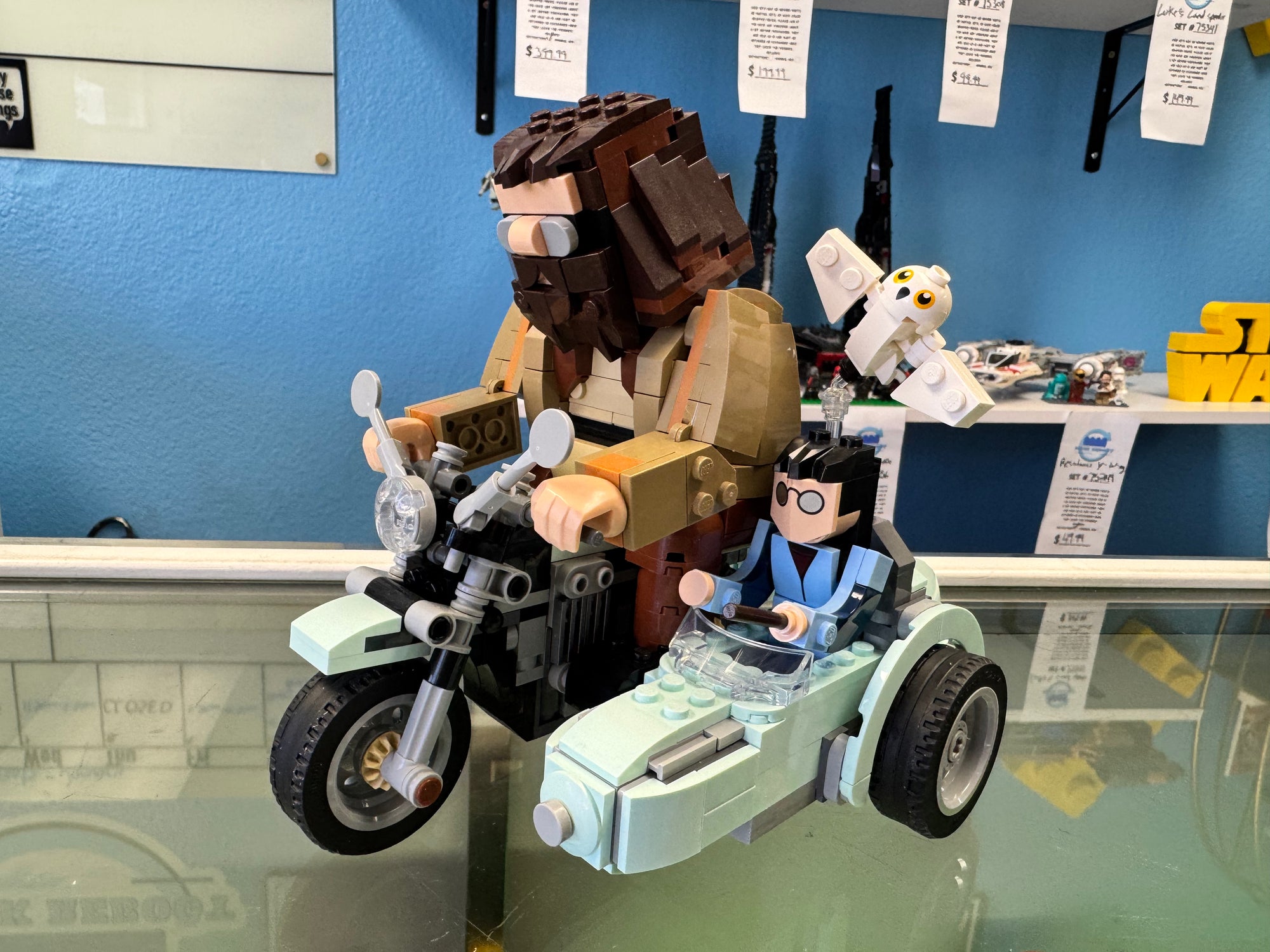 76443 Hagrid and Harry’s motorcycle ride