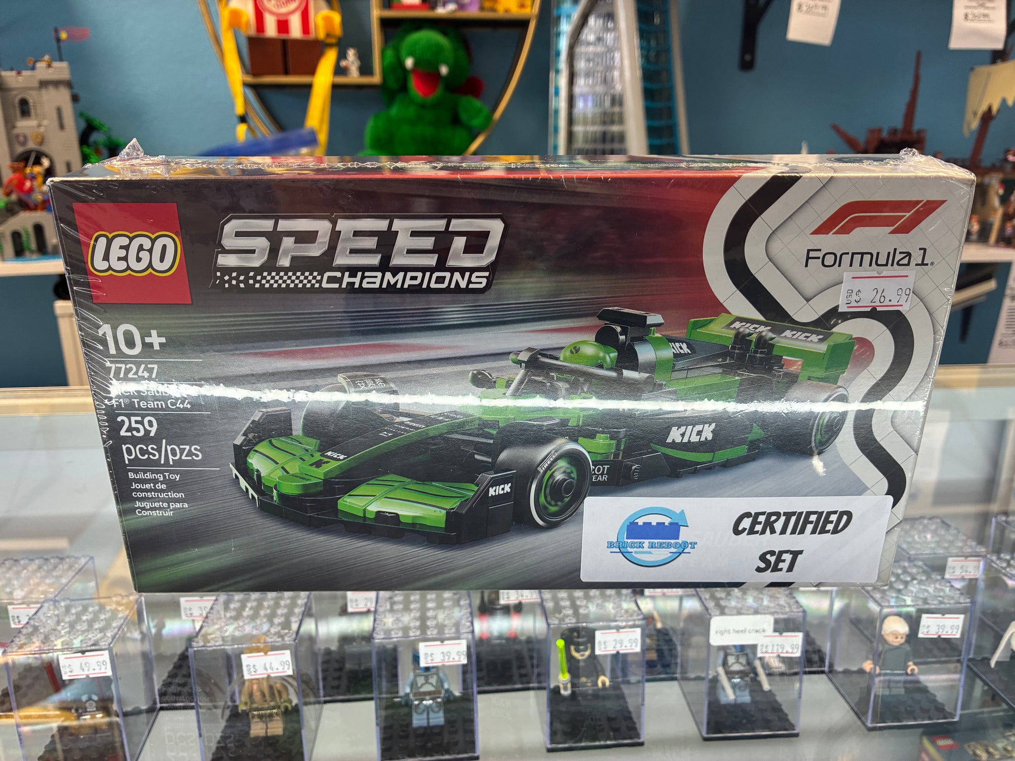 77247 Speed Champions KICK Sauber F1 Team C44 - Certified