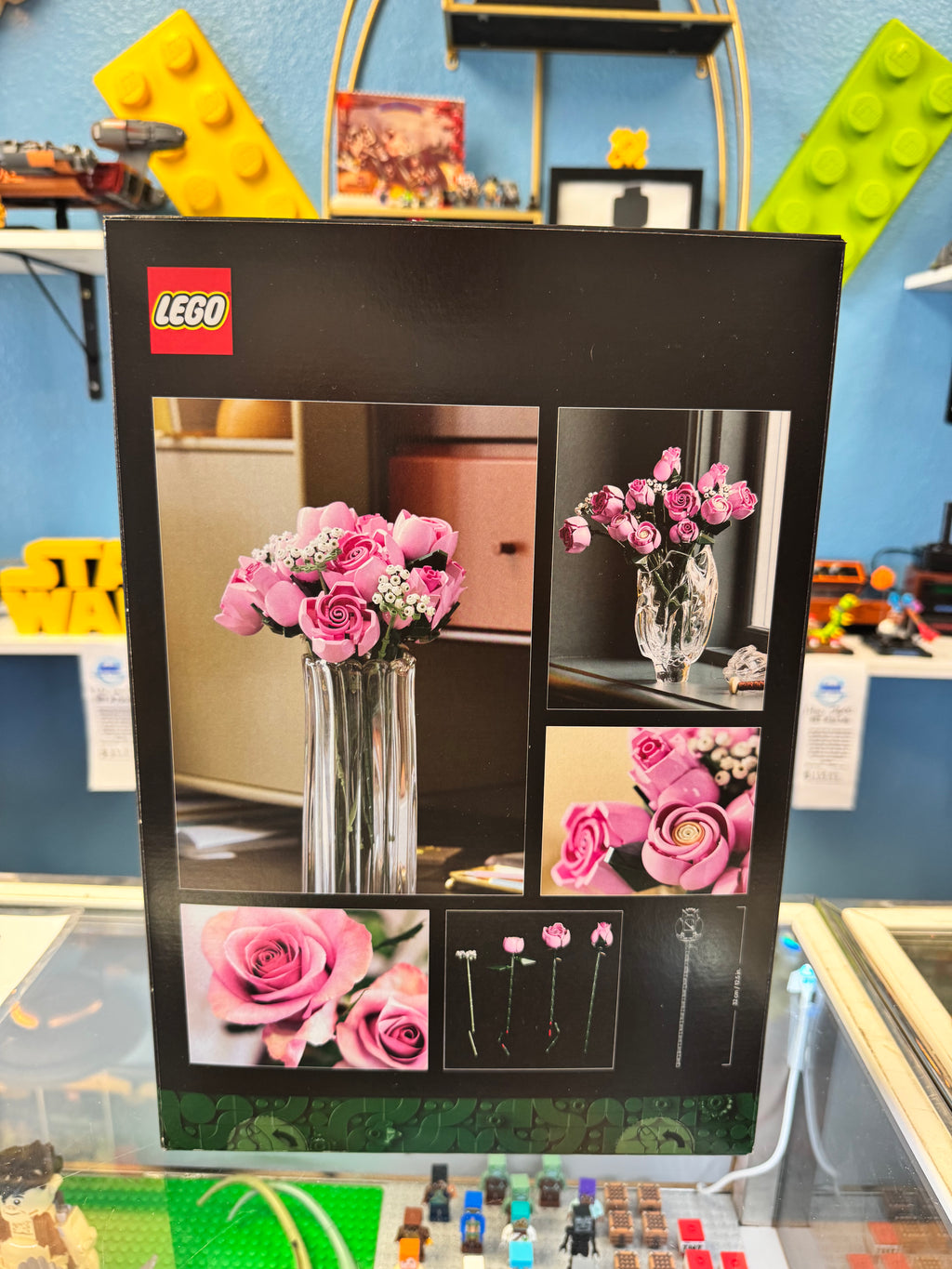 10374 Bouquet Of Pink Roses Botanicals Sealed