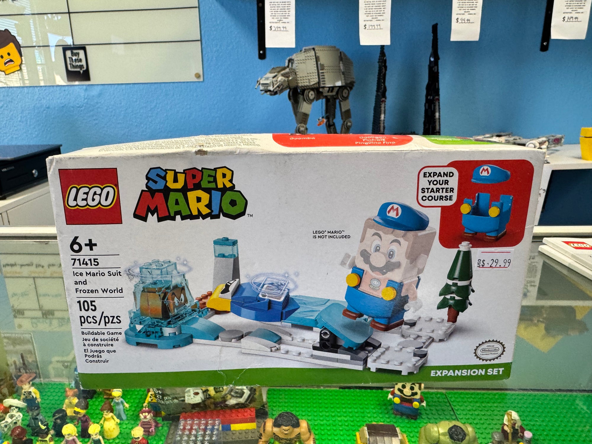 71415 Ice Mario Suit and Frozen World sealed