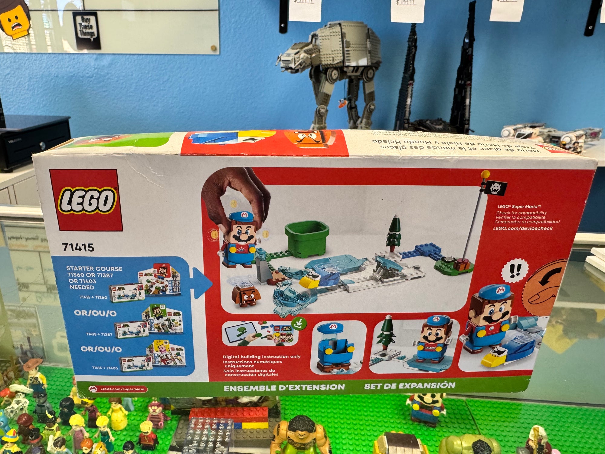 71415 Ice Mario Suit and Frozen World sealed