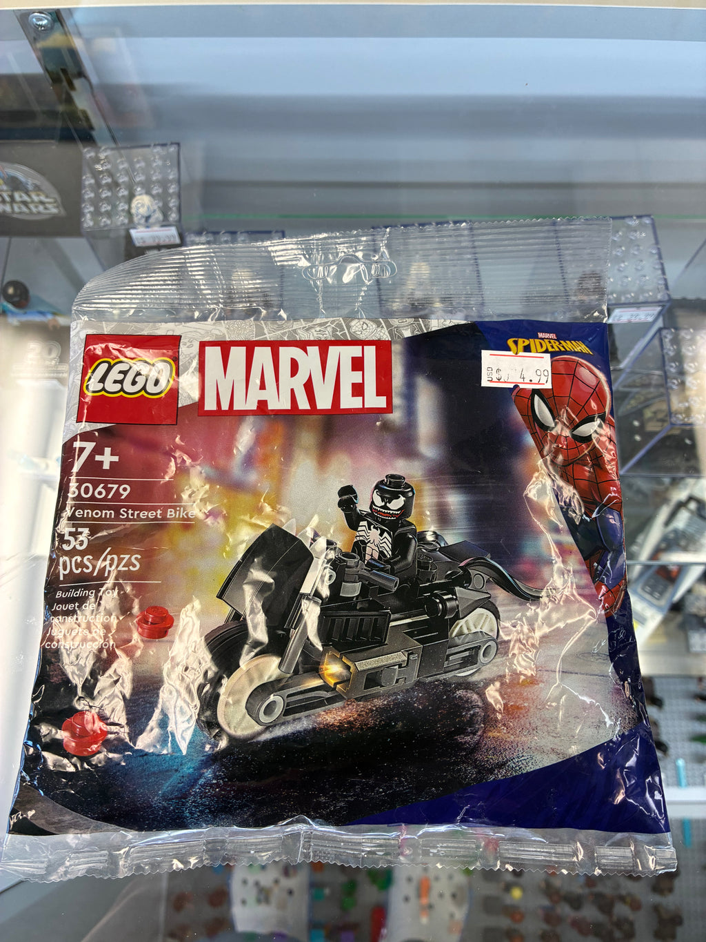 30679 Marvel Venom Street Bike - Sealed