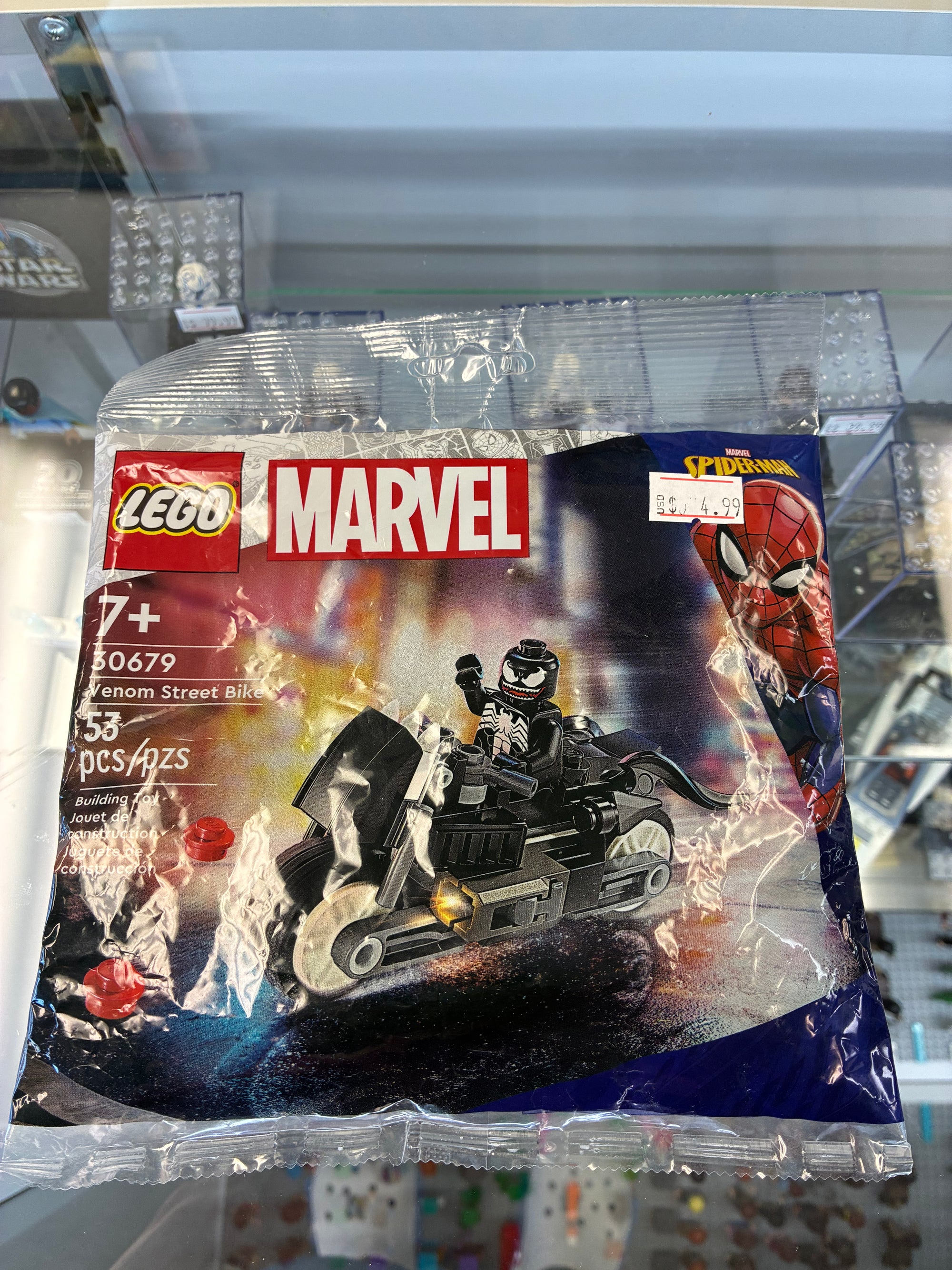 30679 Marvel Venom Street Bike - Sealed