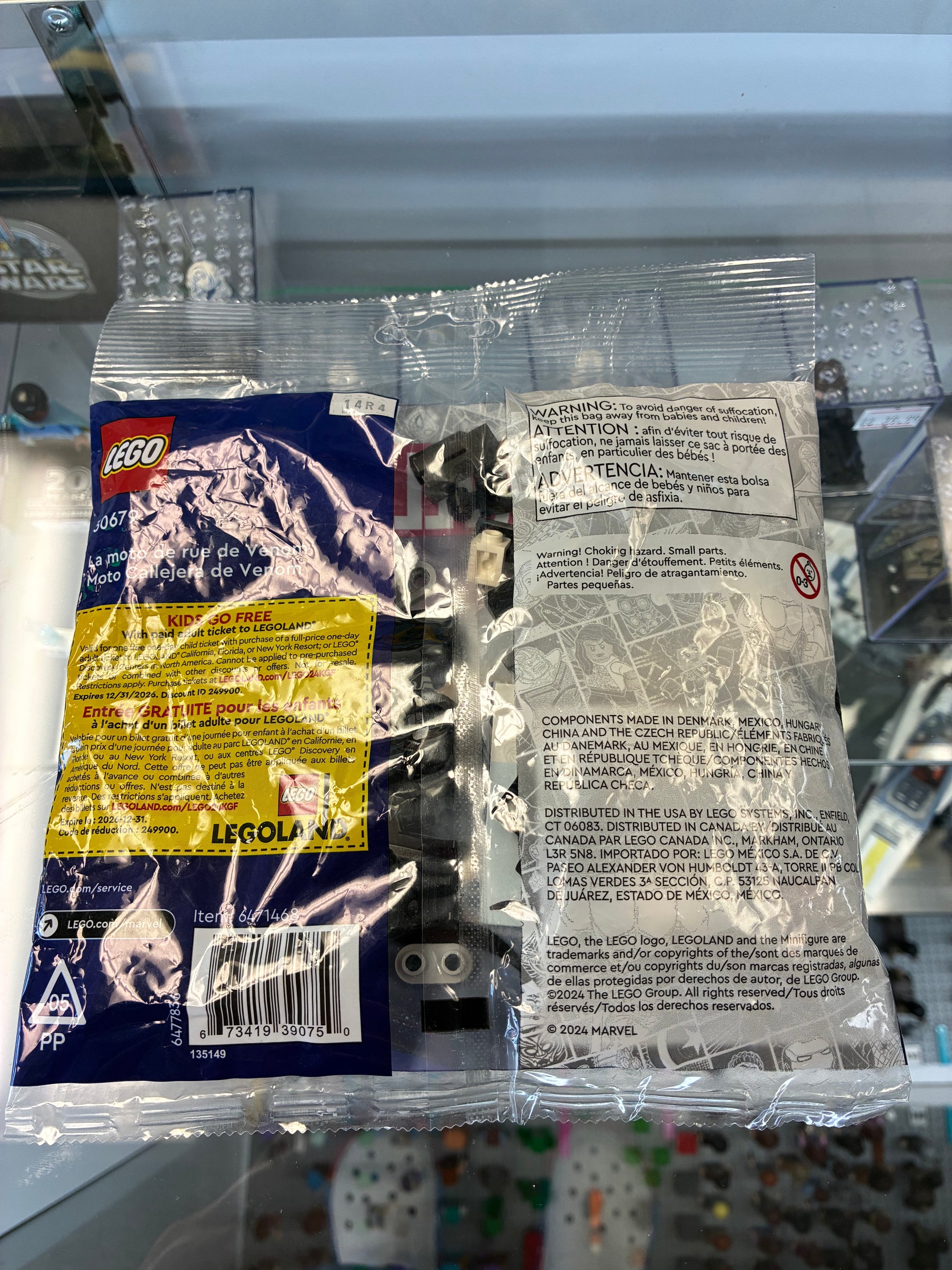 30679 Marvel Venom Street Bike - Sealed