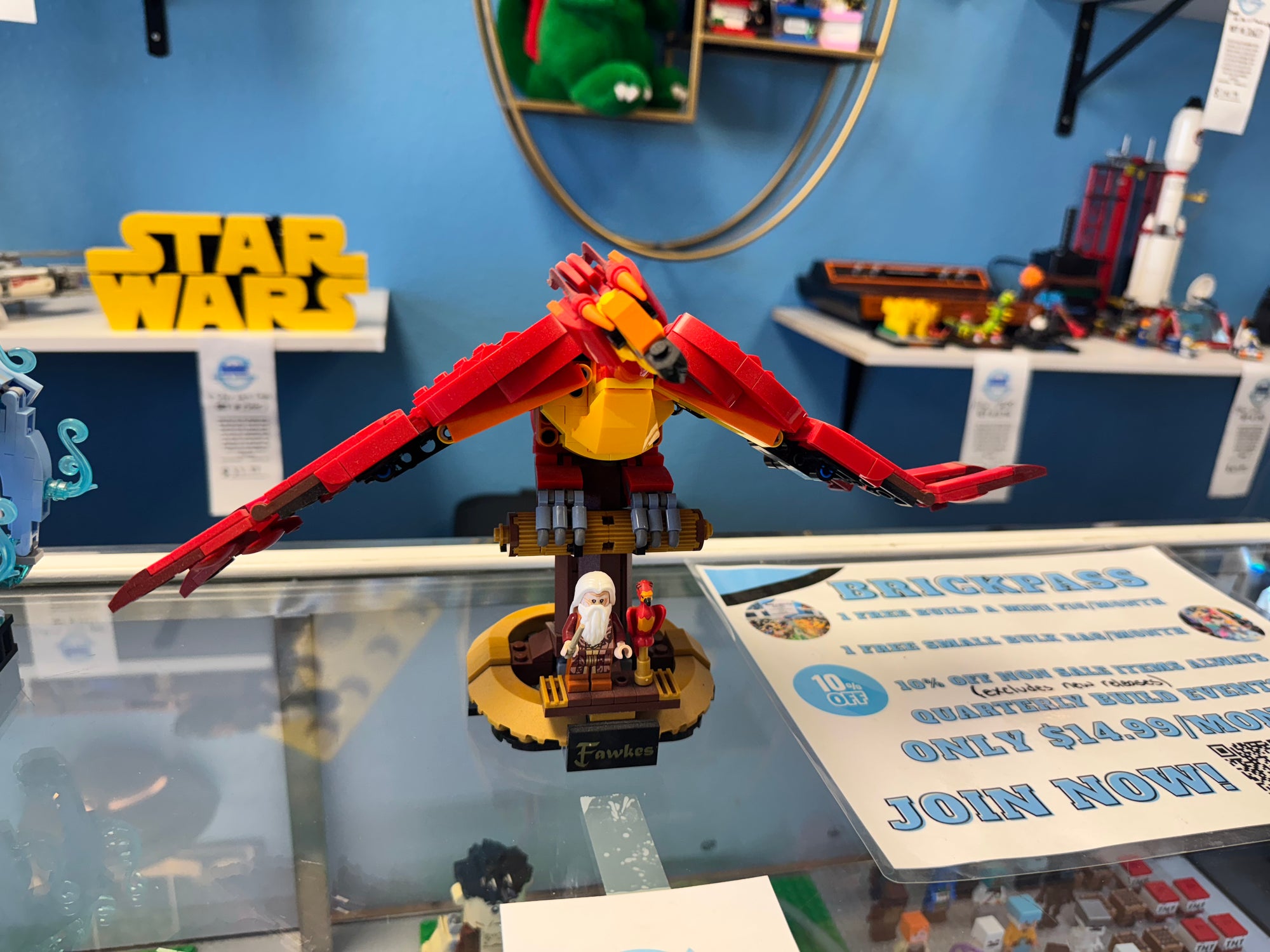 76394 Fawkes Harry Potter