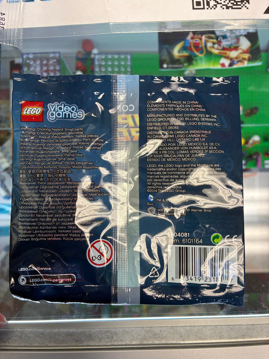 5004081 Plastic Man Poly Bag - Sealed