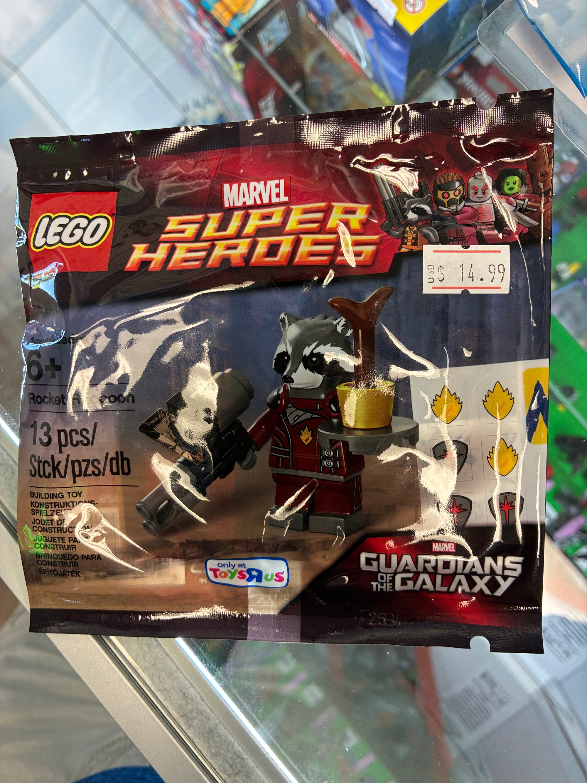 5002145 Rocket Raccoon Poly Bag - Sealed
