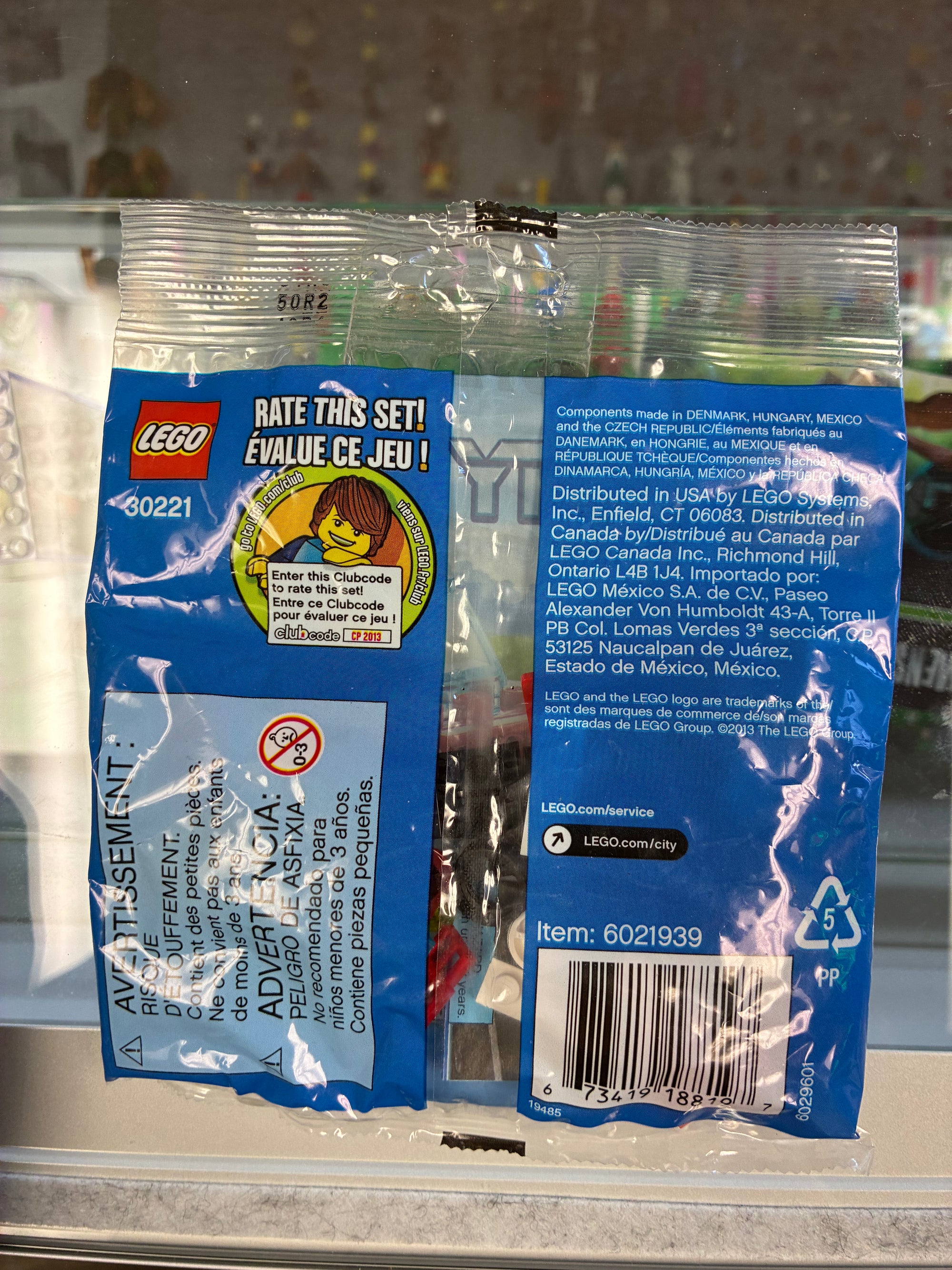30221 City Fire Car Poly Bag - Sealed