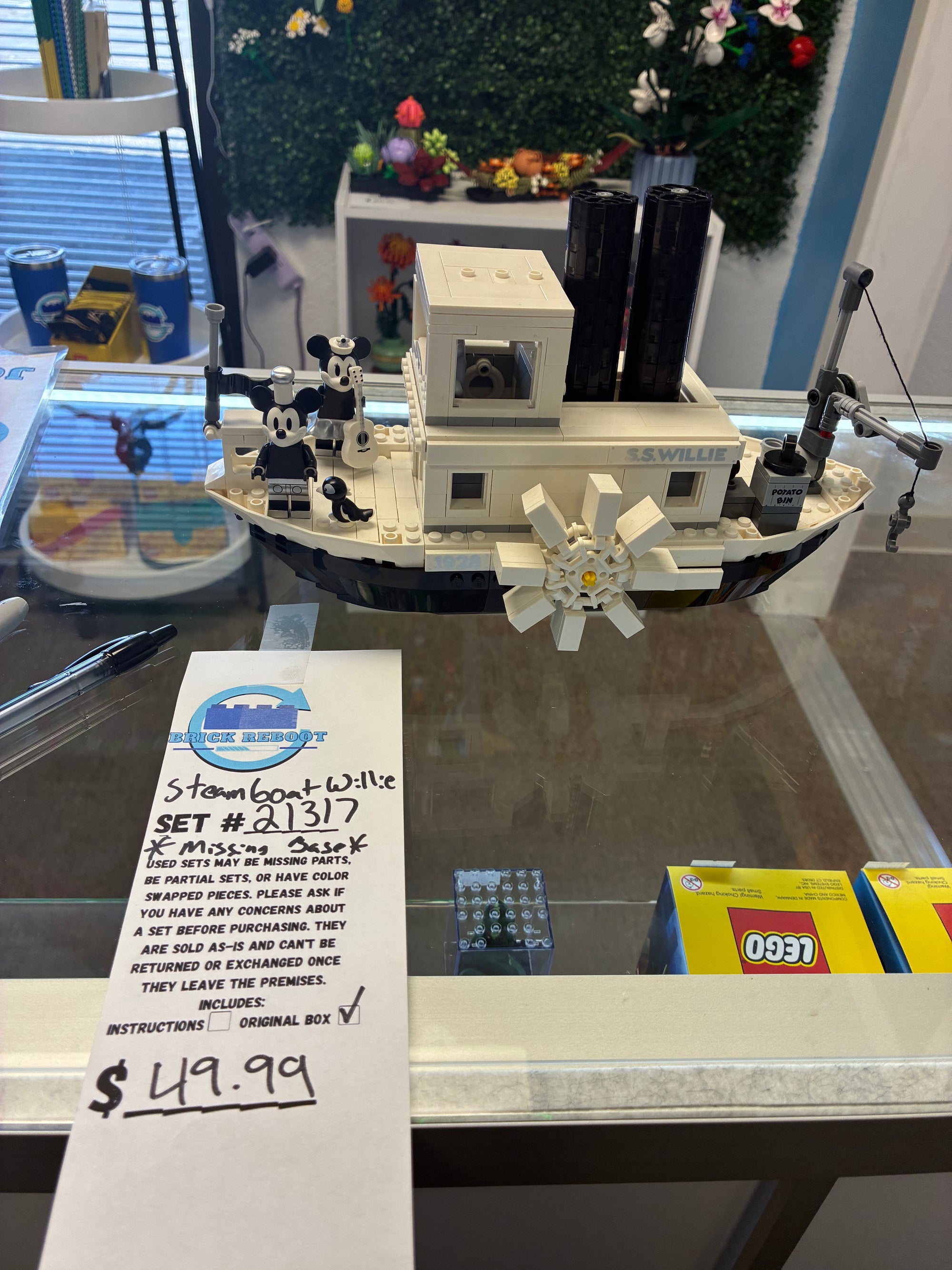 21317 Steam Boat Willie