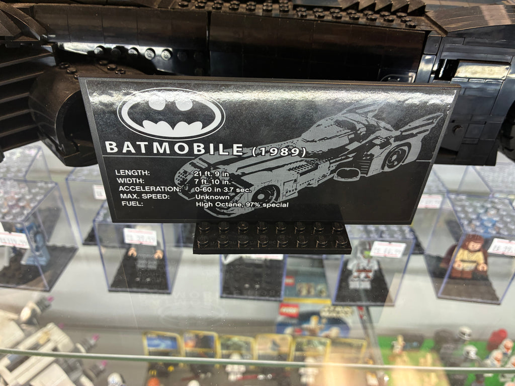 76139 1989 Batmobile *NO MINIFIGS OR STAND* - Used