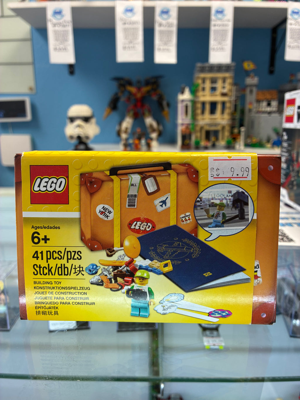 5004932 Travel Building Suitcase - Sealed