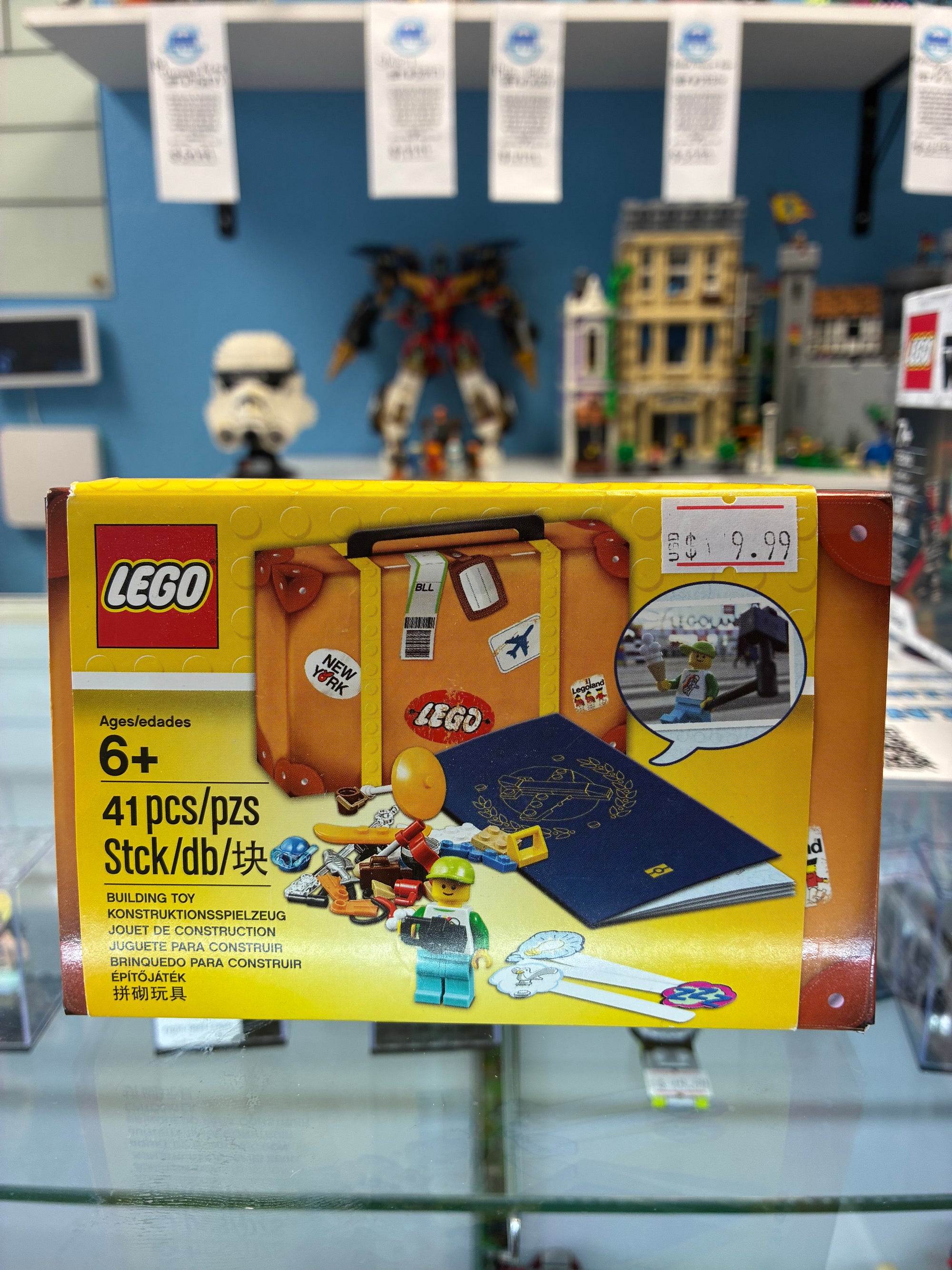 5004932 Travel Building Suitcase - Sealed