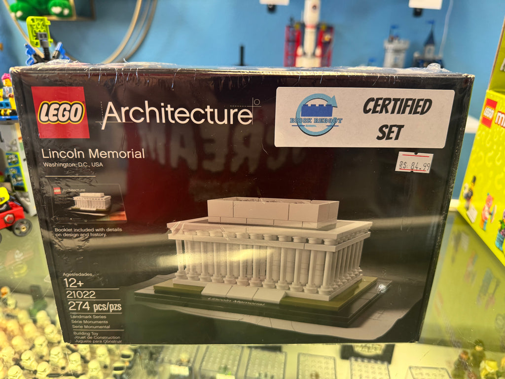 21022 Architecture Lincoln Memorial - Certified