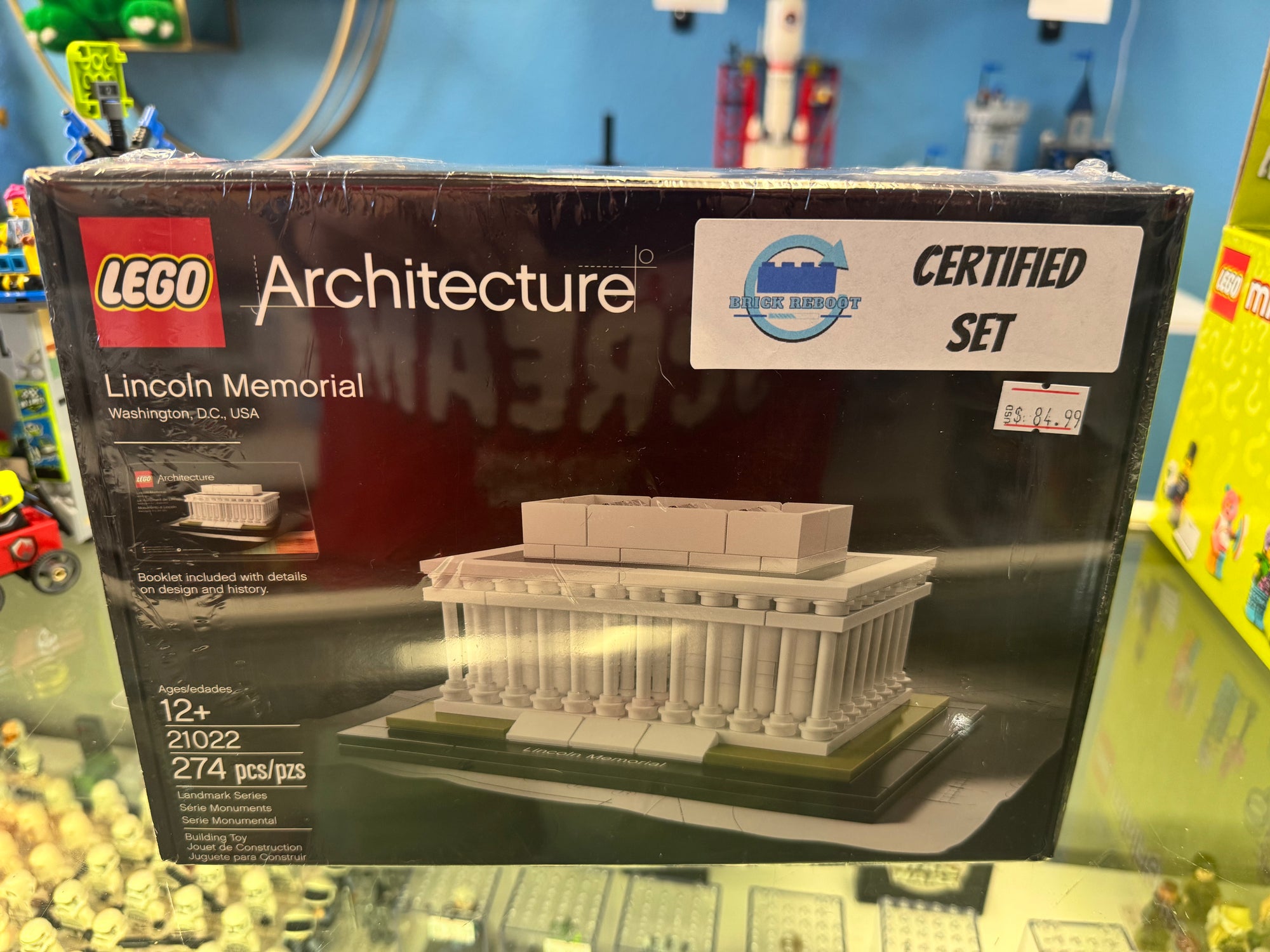21022 Architecture Lincoln Memorial - Certified