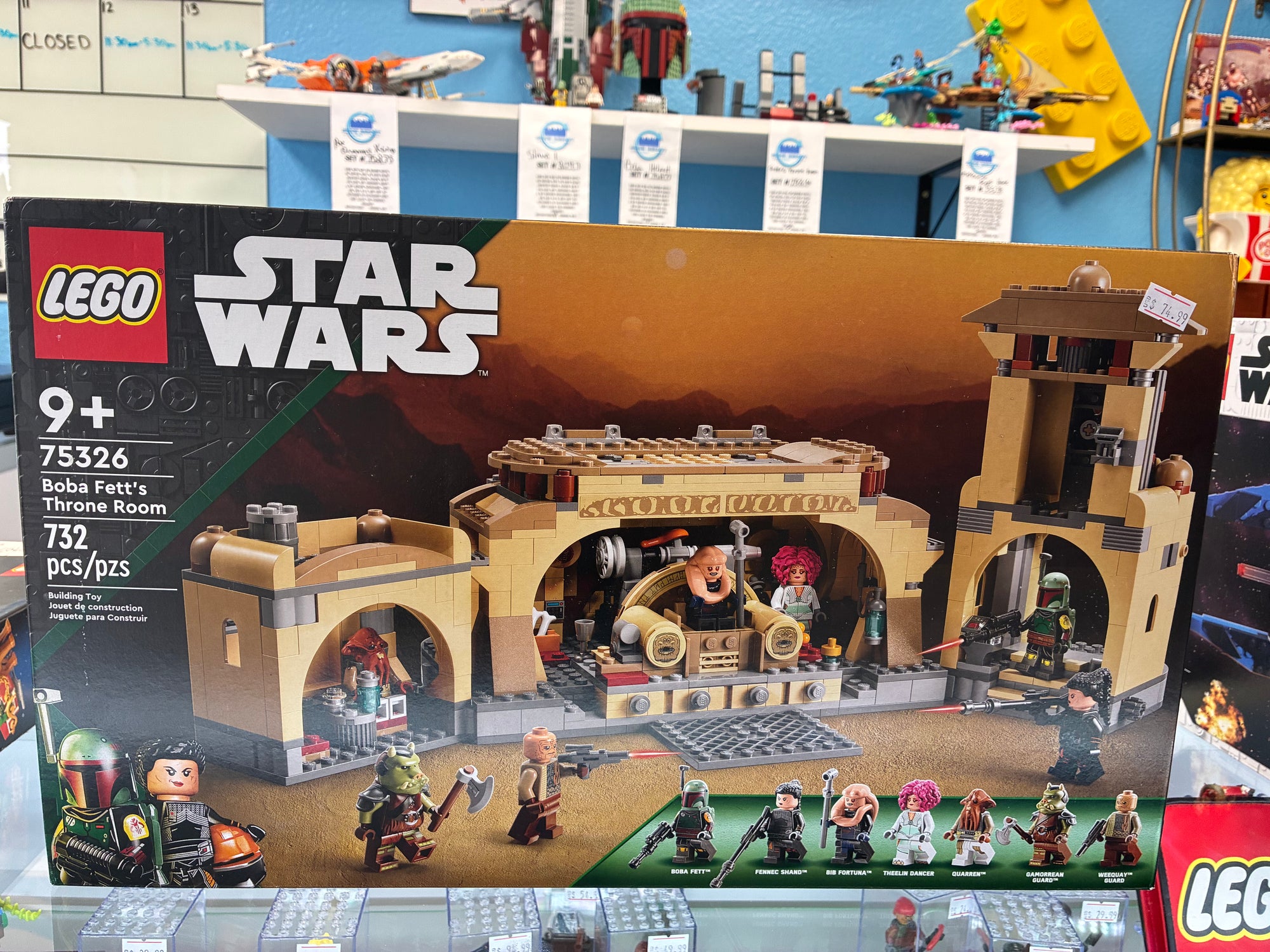 75326 Star Wars Boba Fett’s Throne Room - Sealed