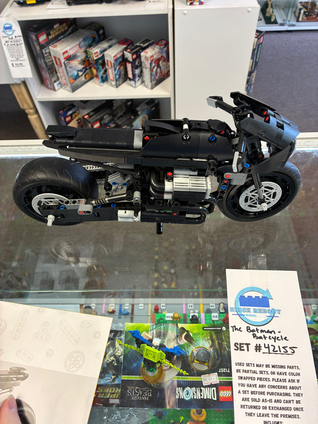 42155 The Batman - Batcycle - Used