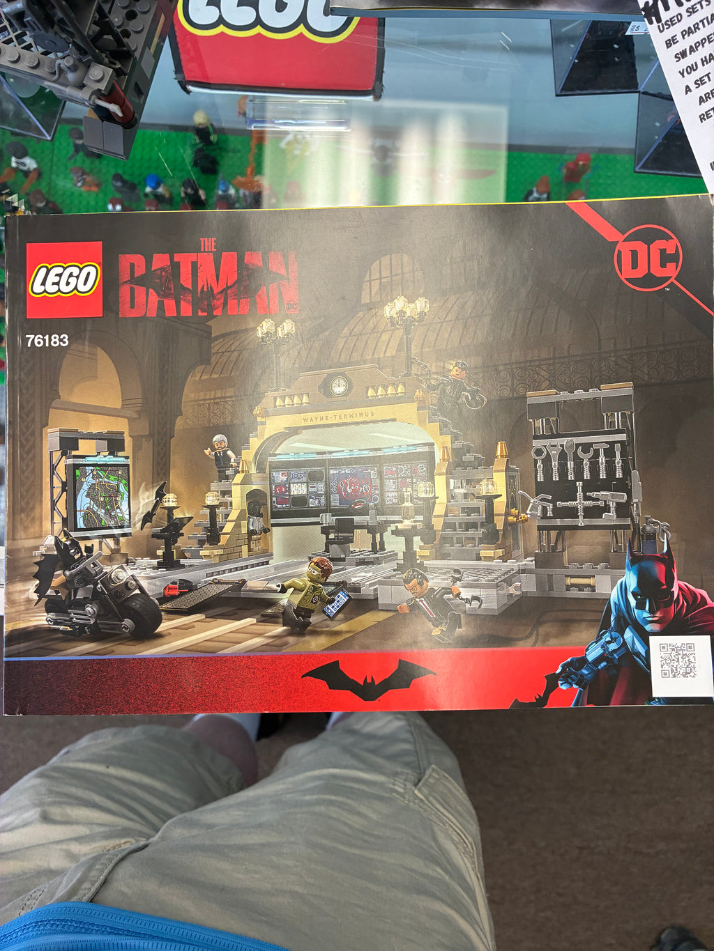 76183 Batcave: The Riddler Face Off - Used