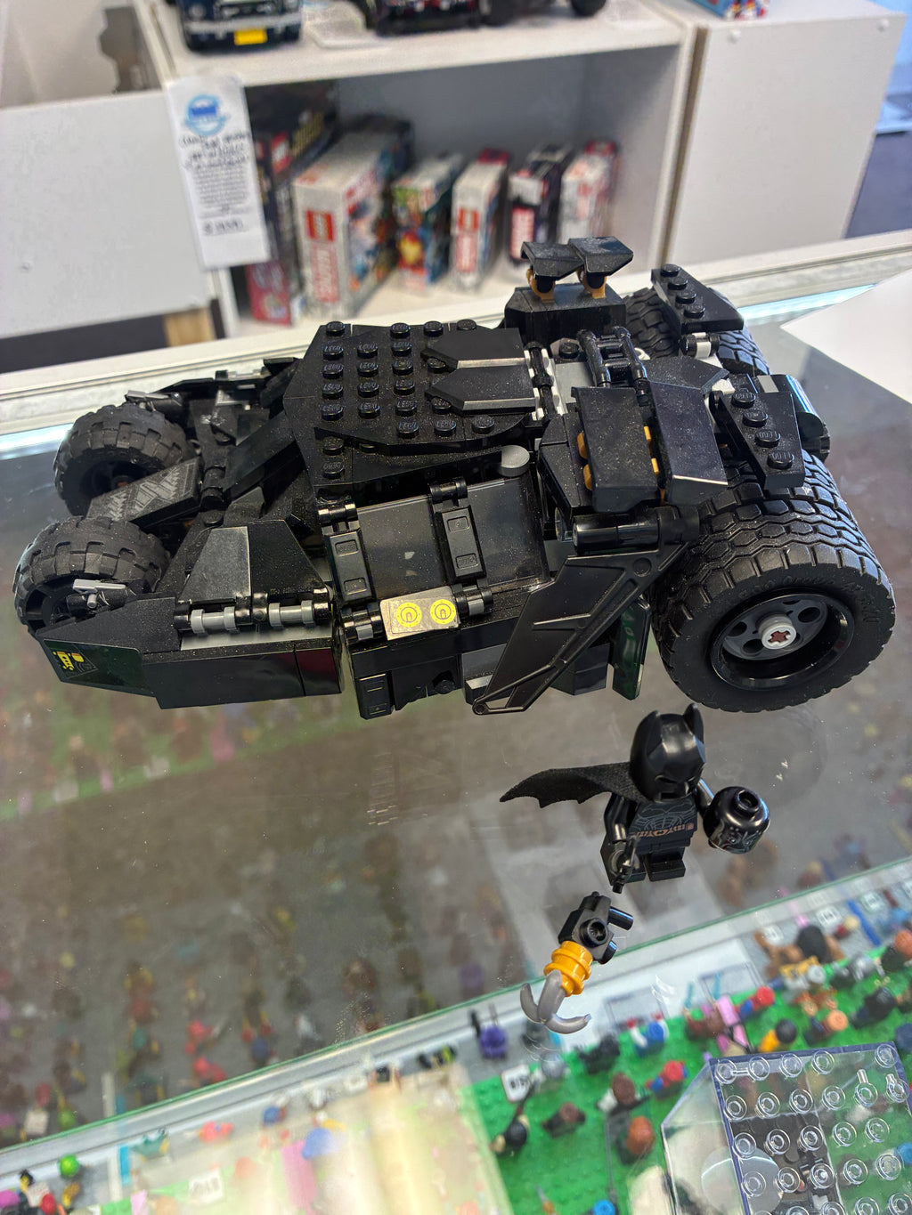 76239 Batmobile Tumbler: Scarecrow Showdown *MISSING 1 FIG* - Used
