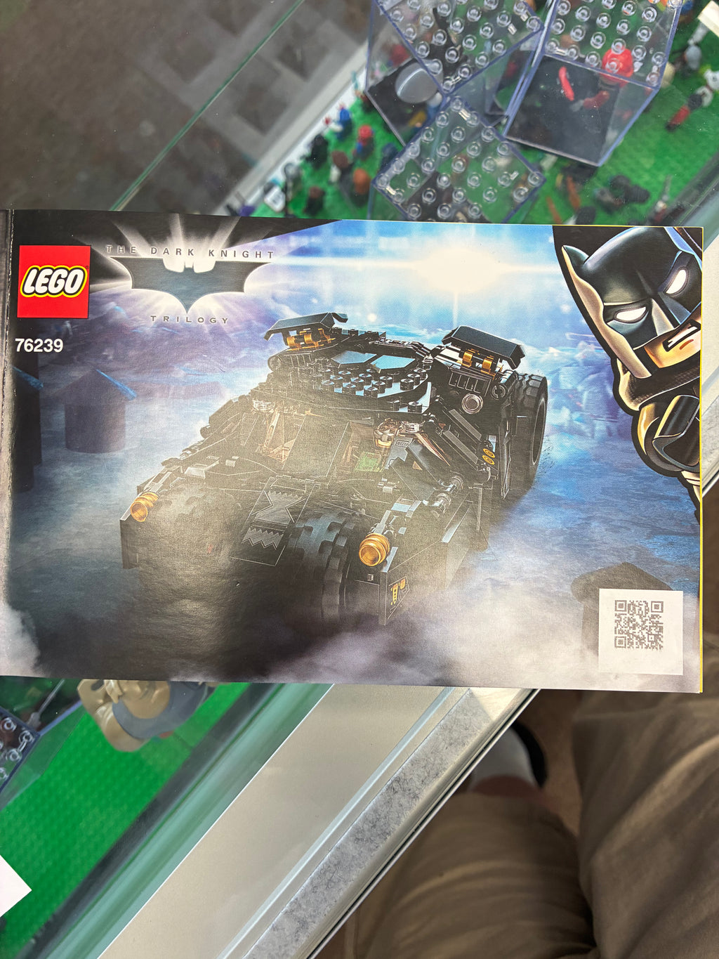 76239 Batmobile Tumbler: Scarecrow Showdown *MISSING 1 FIG* - Used