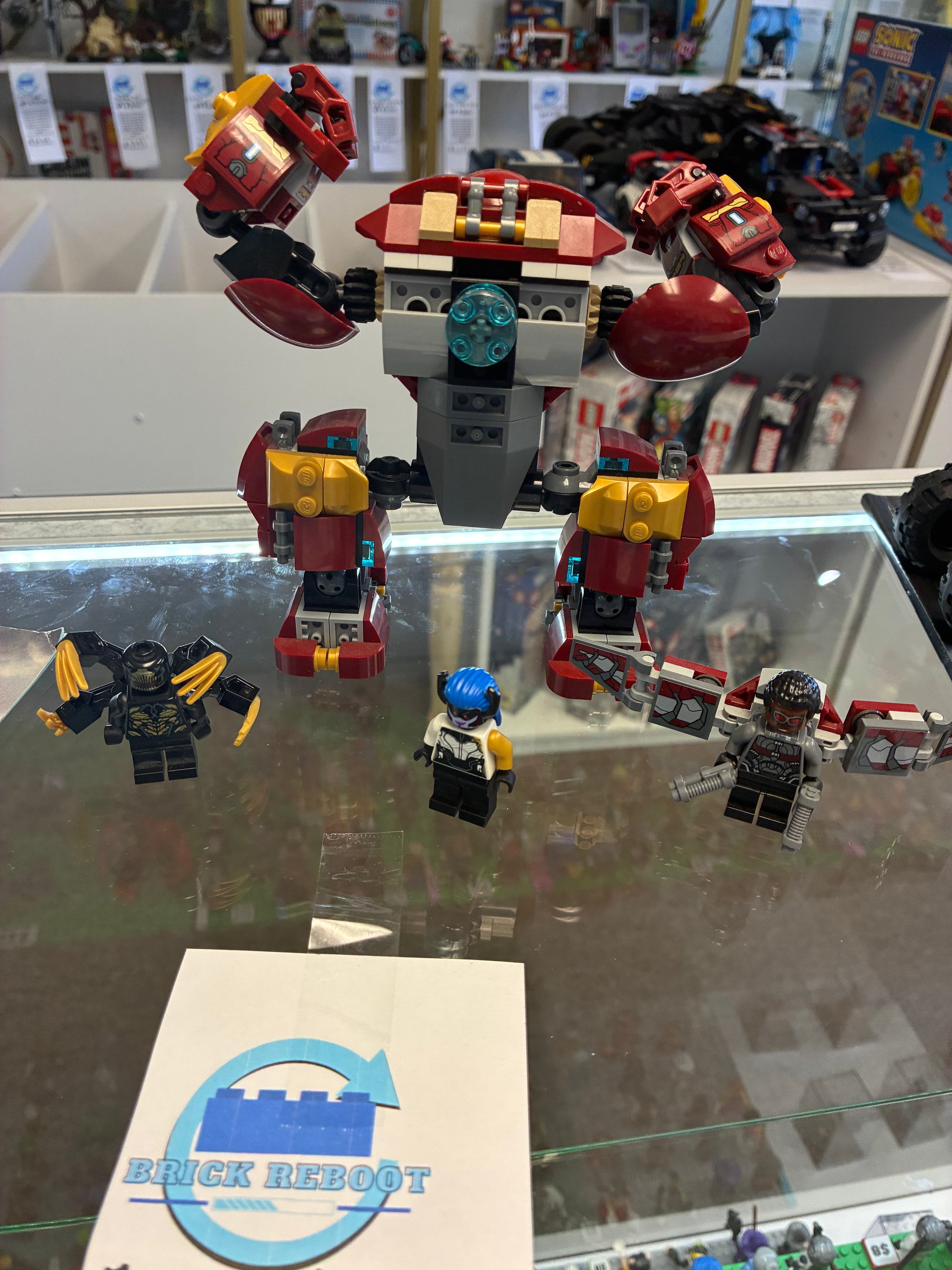 76104 The Hulkbuster Smash-Up *MISSING GUN TURRET* - Used