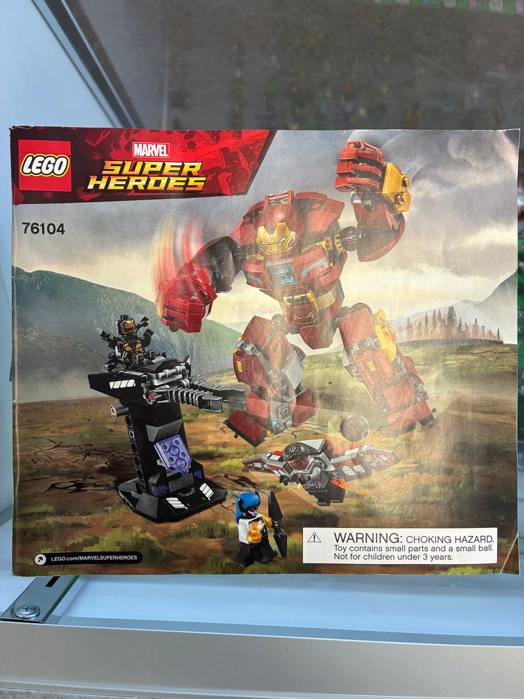 76104 The Hulkbuster Smash-Up *MISSING GUN TURRET* - Used