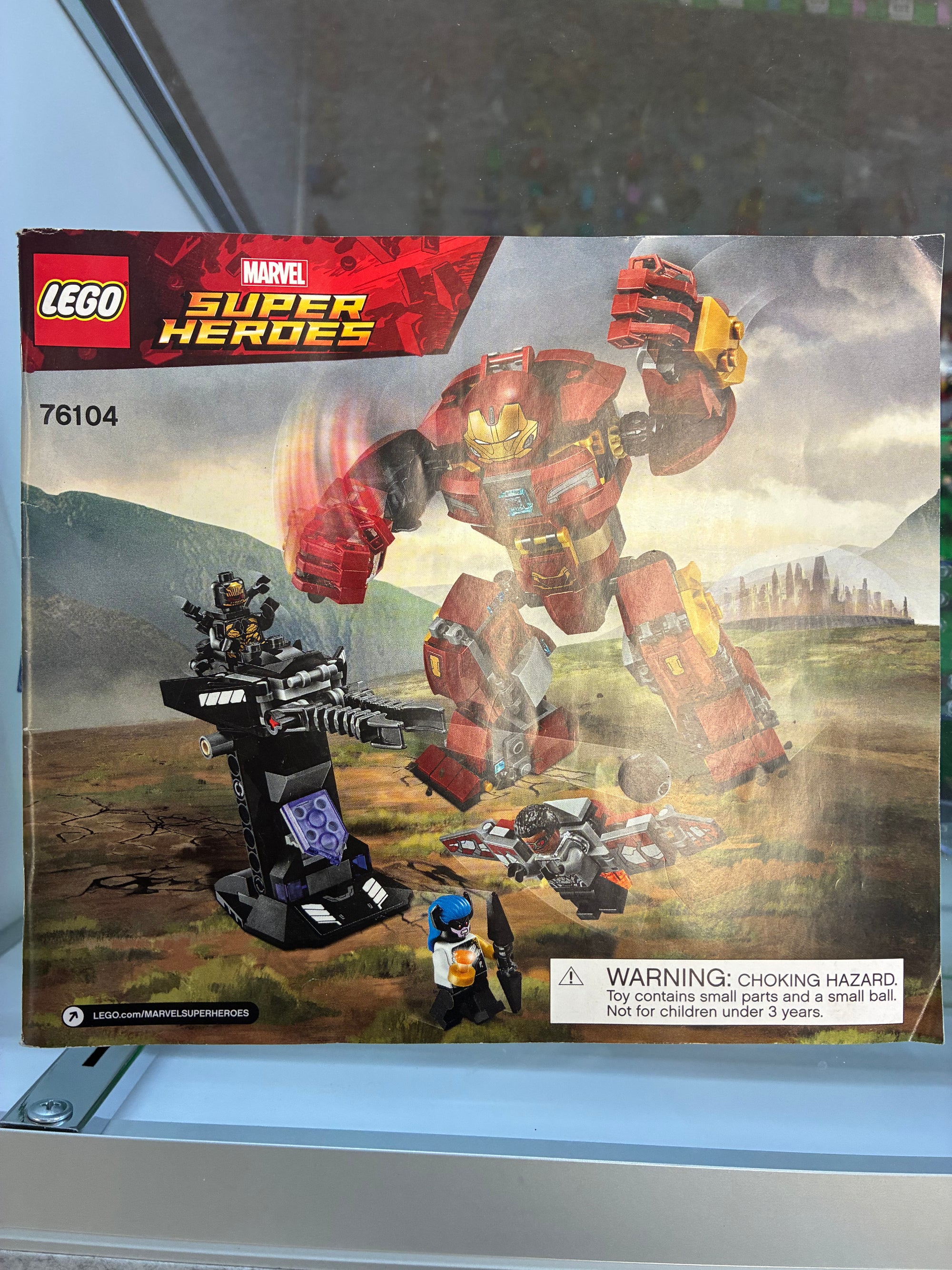 76104 The Hulkbuster Smash-Up *MISSING GUN TURRET* - Used