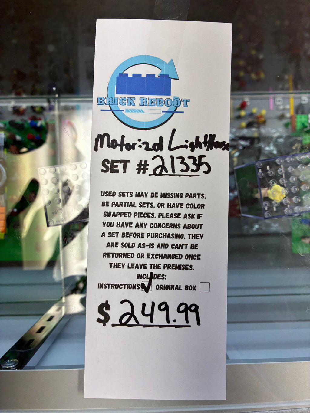 21335 Motorized Lighthouse - Used