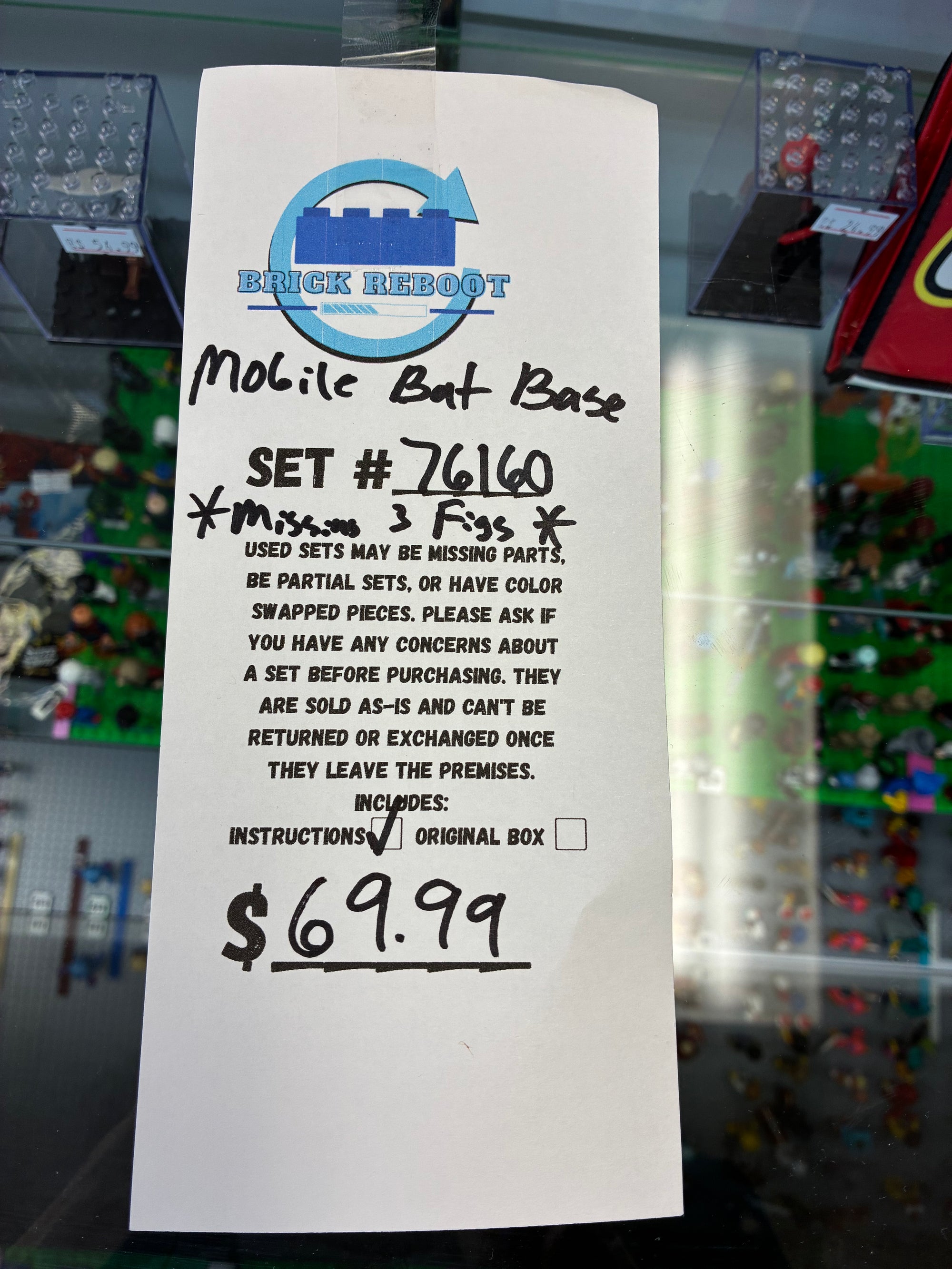 76160 Mobile Bat Base -Used