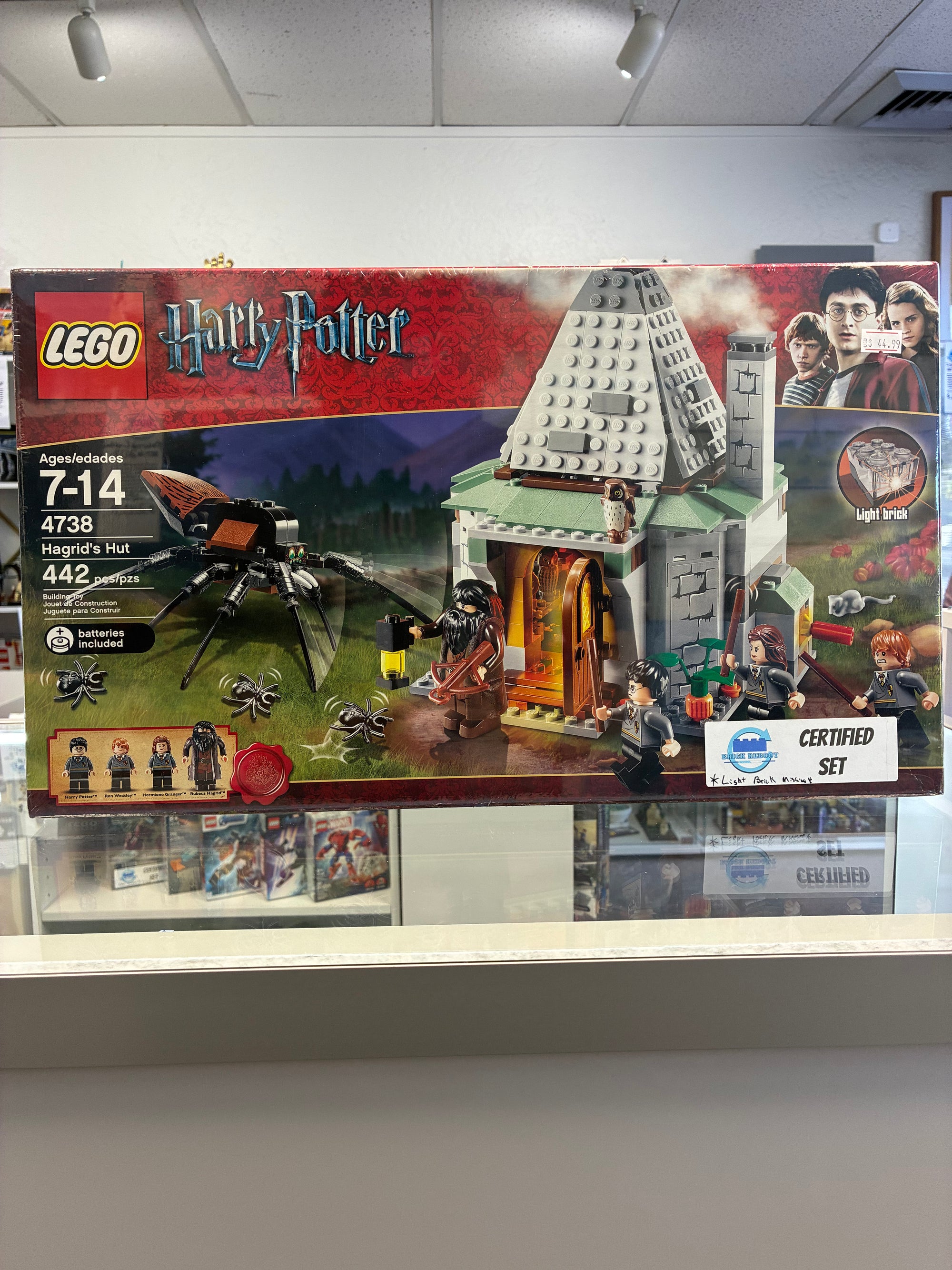 4738 Hagrid’s Hut *Light Brick Missing * -Certified
