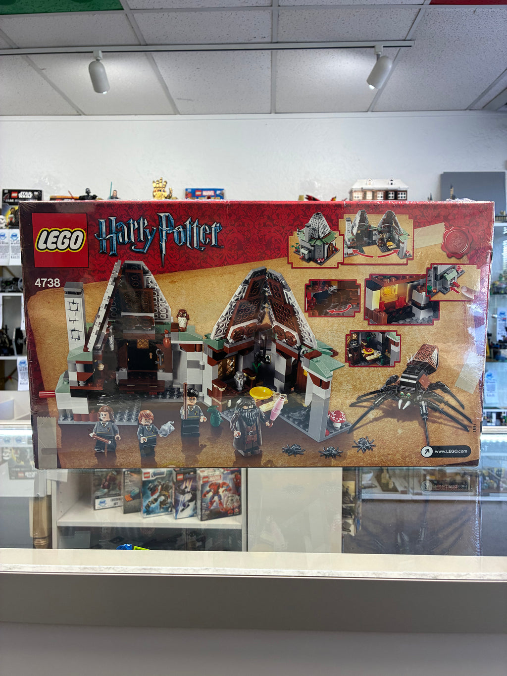 4738 Hagrid’s Hut *Light Brick Missing * -Certified