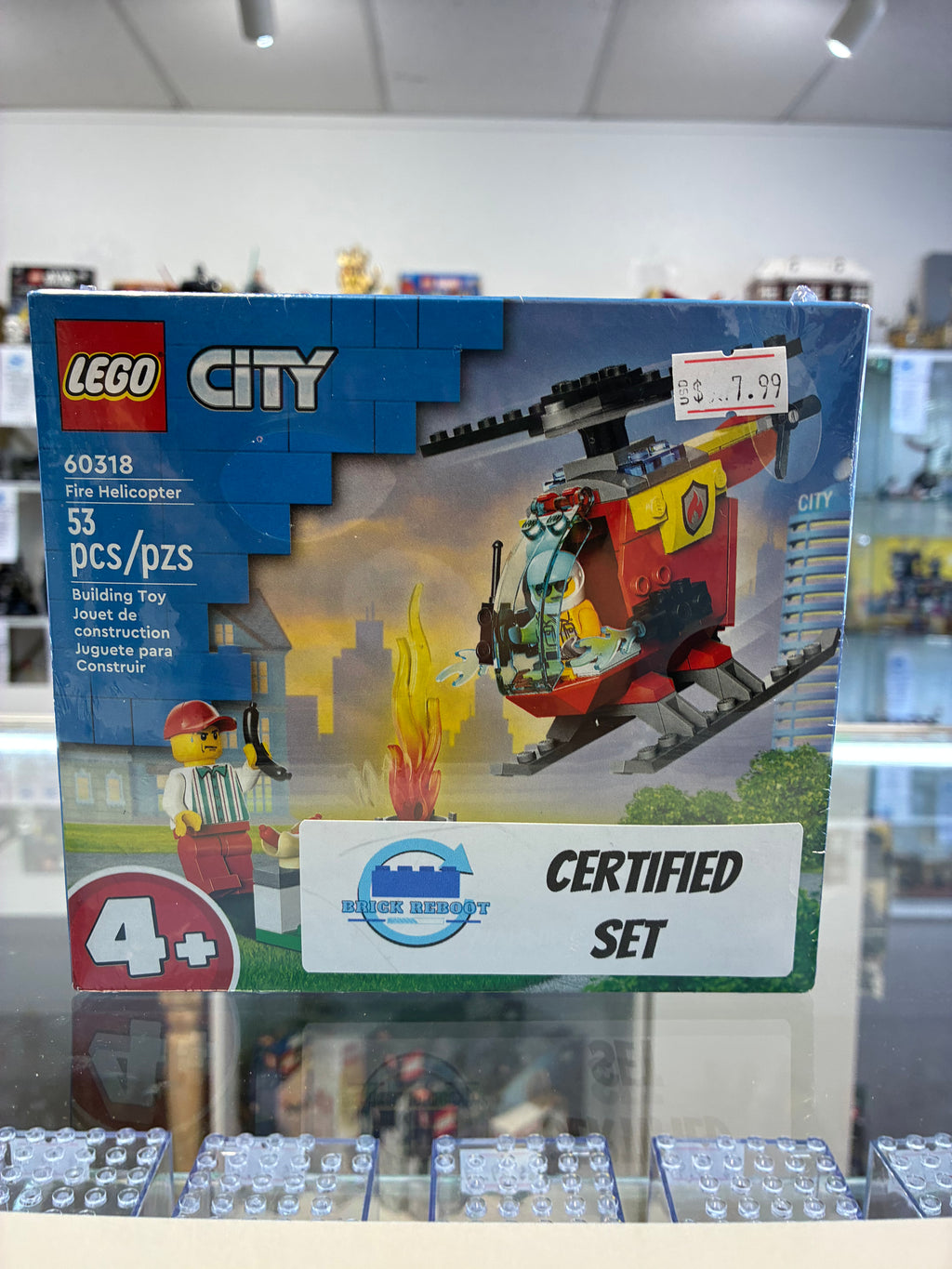 60318 Fire Helicopter- Certified