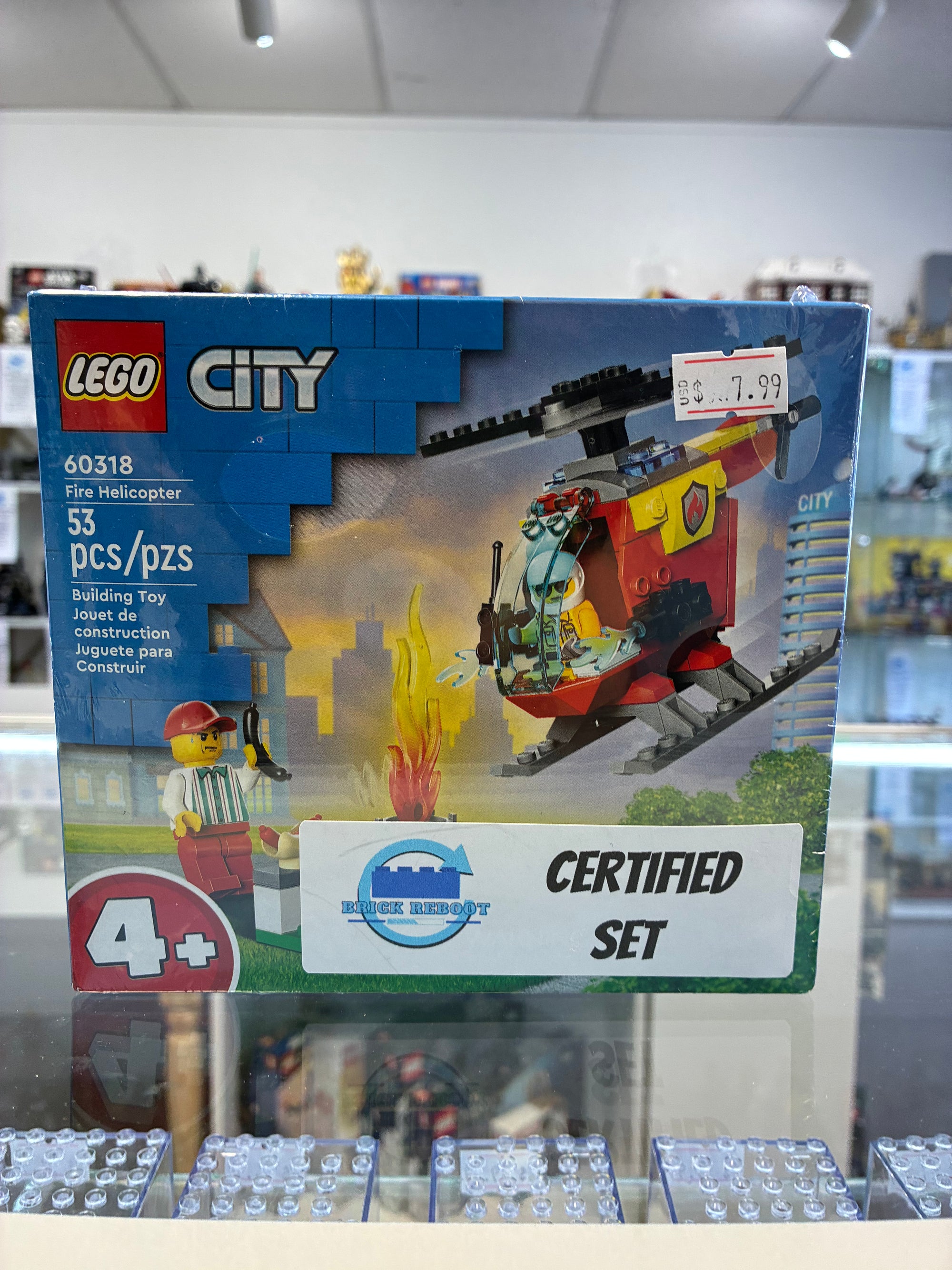 60318 Fire Helicopter- Certified