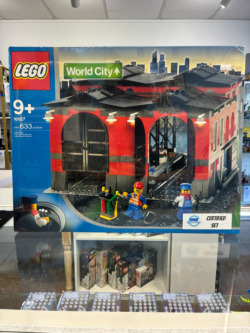 10027 Train Engine Shed - Certified