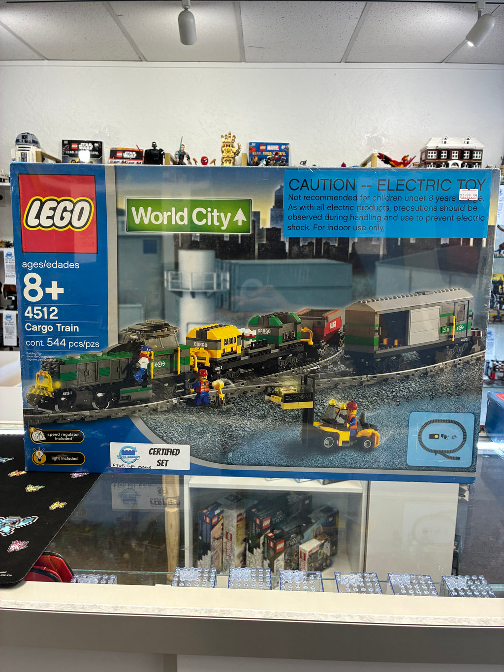 4512 Cargo Train - Certified *Fork Lift Missing *